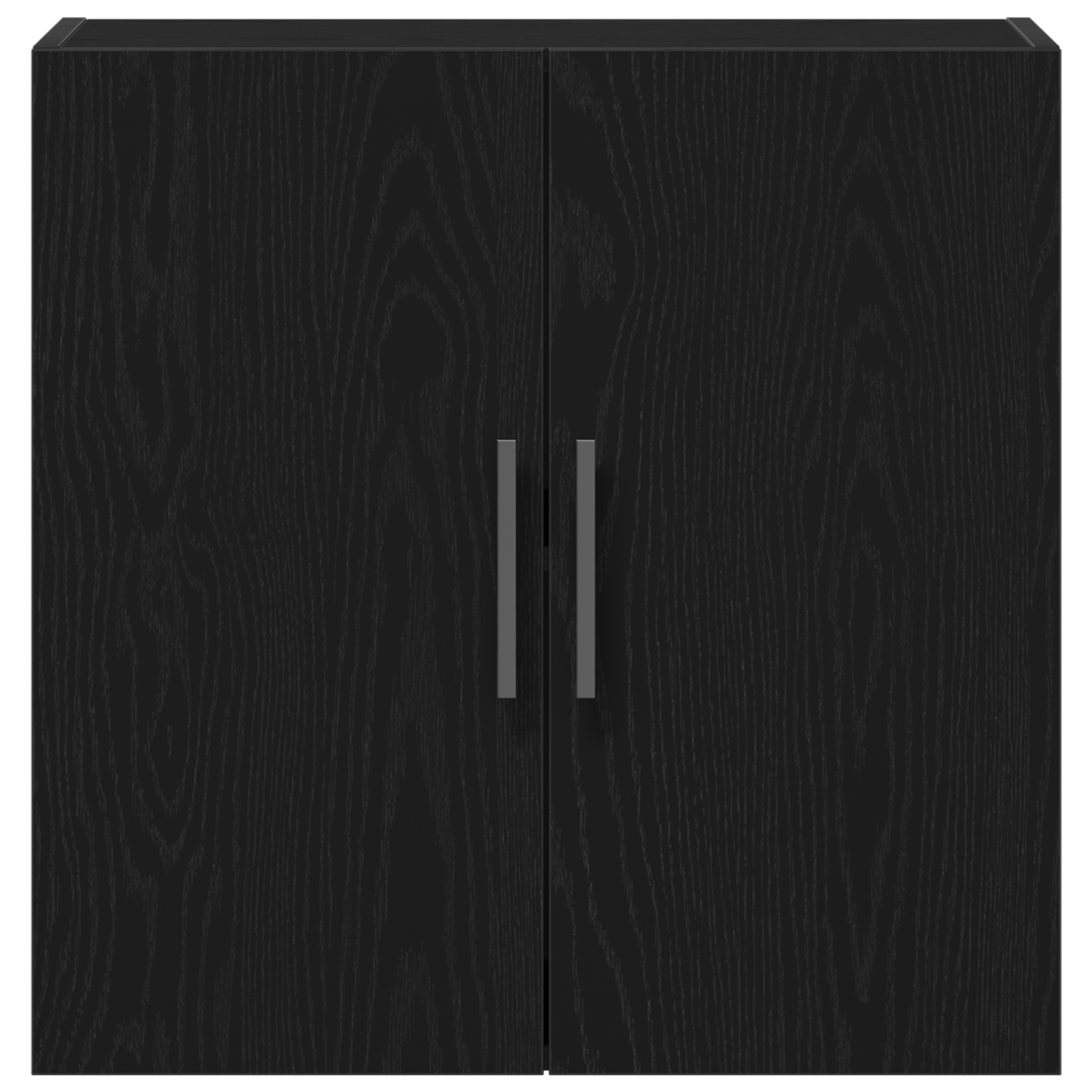 Wall Cabinet Black Oak 60x31x60 cm Engineered Wood - Image 6