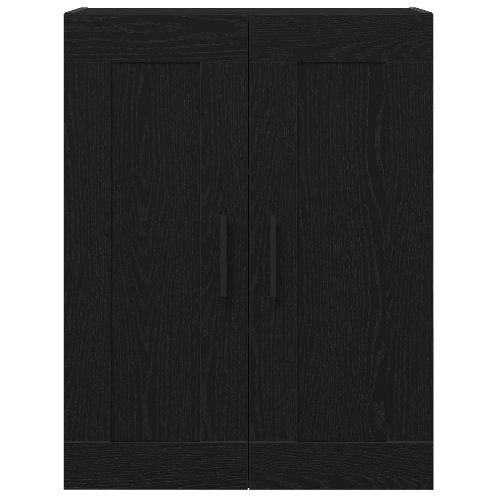 Wall Mounted Cabinet Black Oak 69,5x34x90 cm Engineered Wood - Image 6