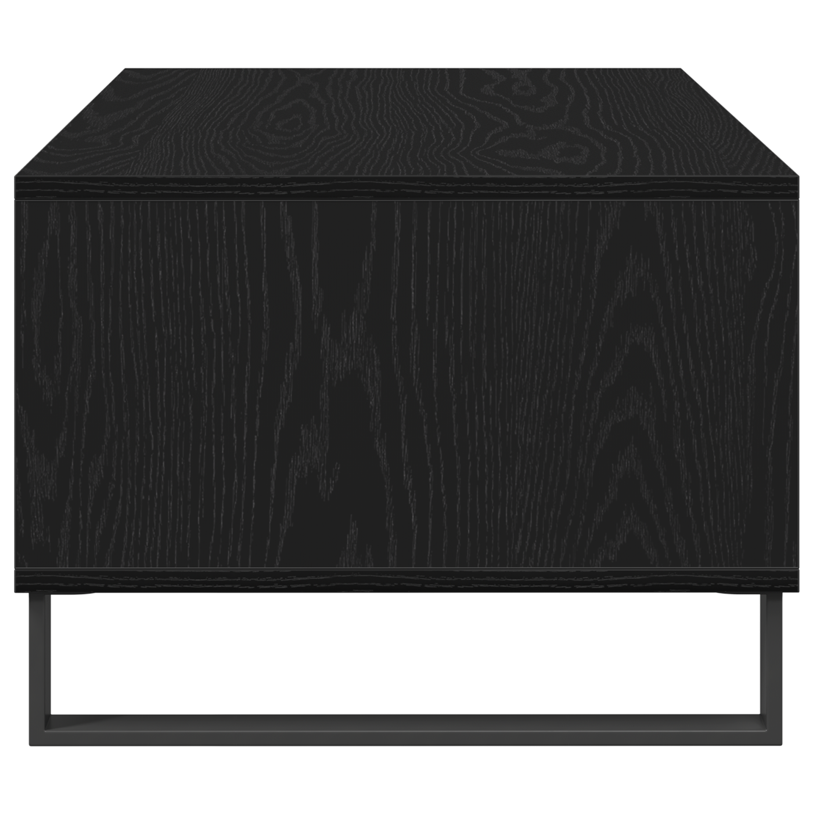 Coffee Table Black Oak 90x50x36,5 cm Engineered Wood - Image 8