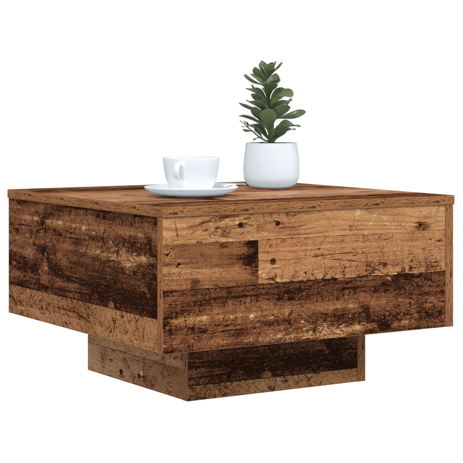 Thumbnail - vidaXL Couchtisch Altholz 55 x 55 x 31 cm Holzwerkstoff