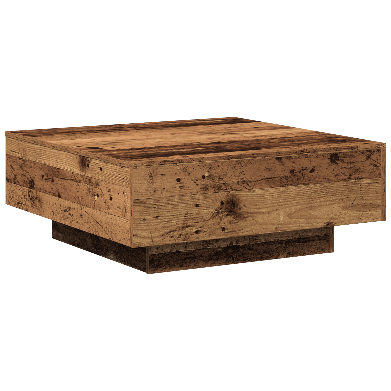 Coffee Table - Old Wood - 80x80x31 cm - Engineered Wood - Image 10