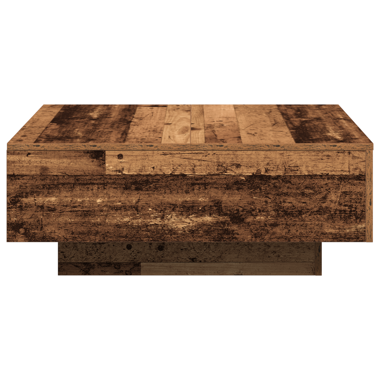 Coffee Table - Old Wood - 80x80x31 cm - Engineered Wood - Image 8