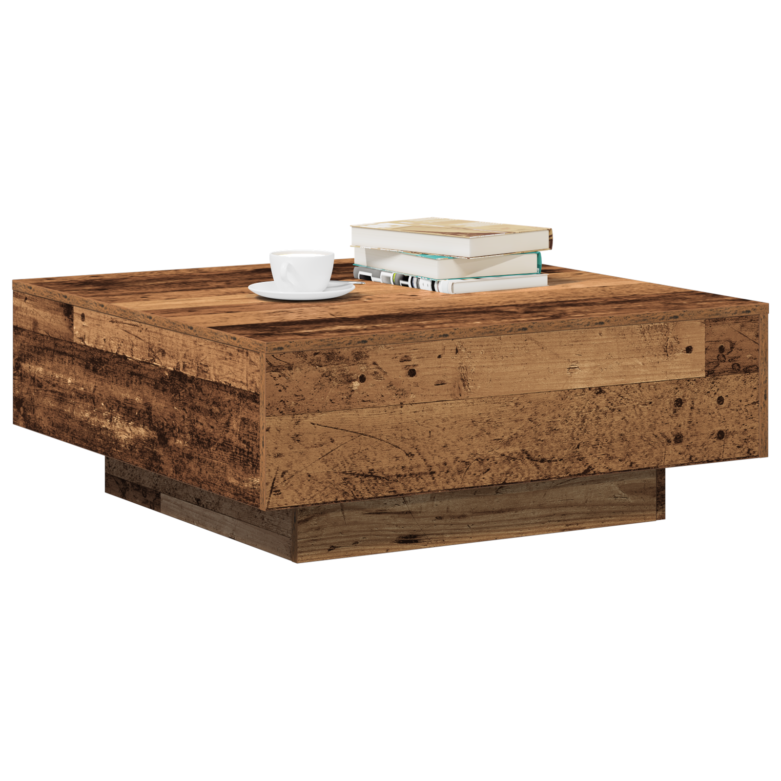 Thumbnail - vidaXL Couchtisch Altholz 80x80x31 cm Holzwerkstoff
