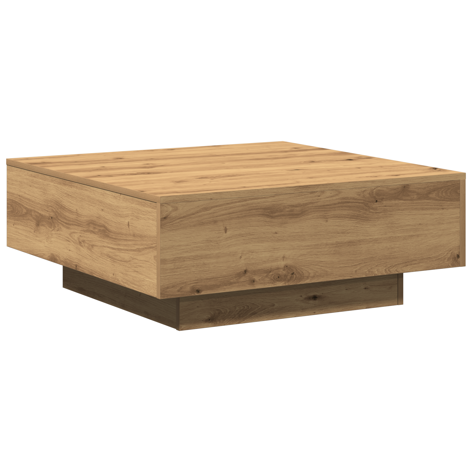 Coffee Table Artisan Oak 80x80x31 cm Engineered Wood - Image 9