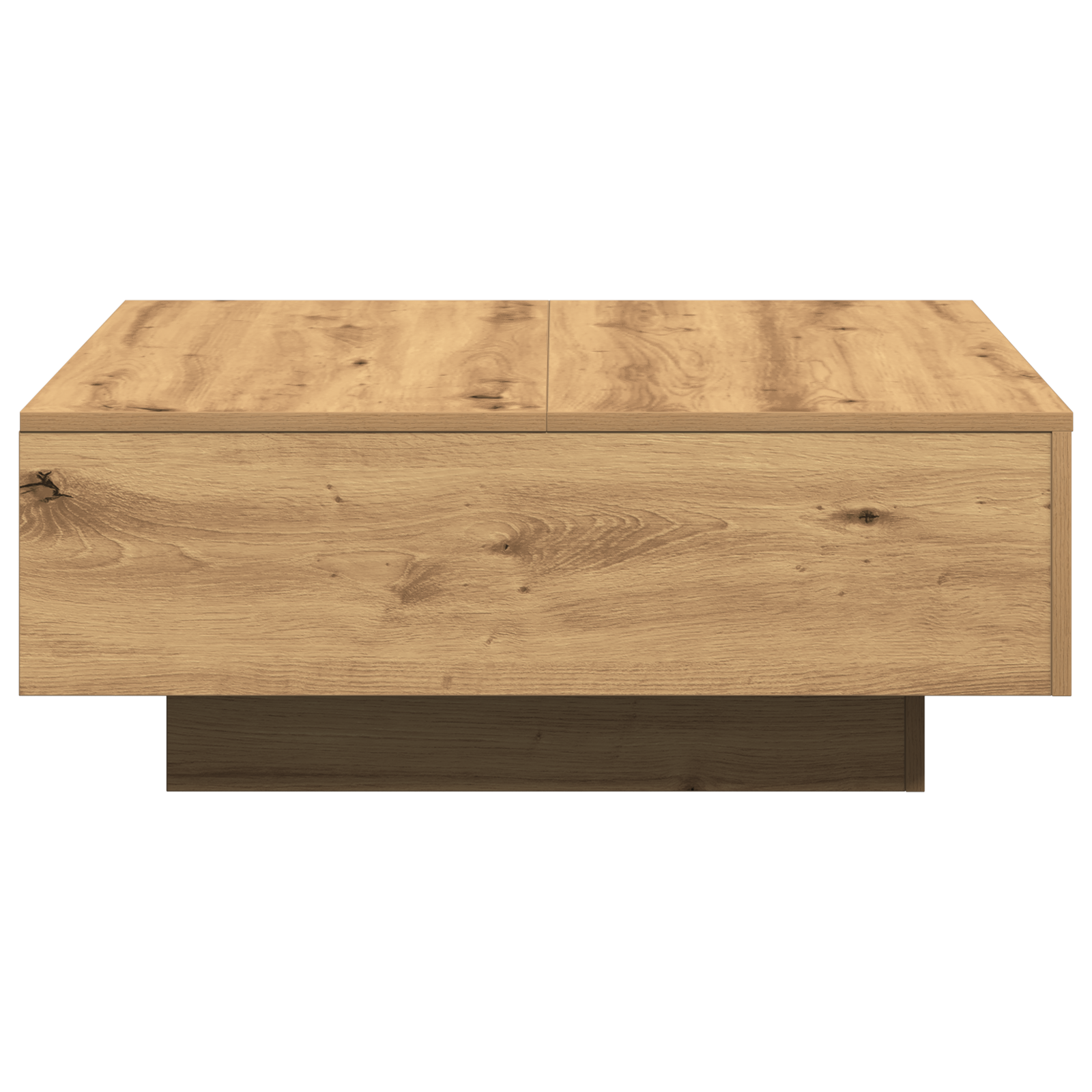 Coffee Table Artisan Oak 80x80x31 cm Engineered Wood - Image 7