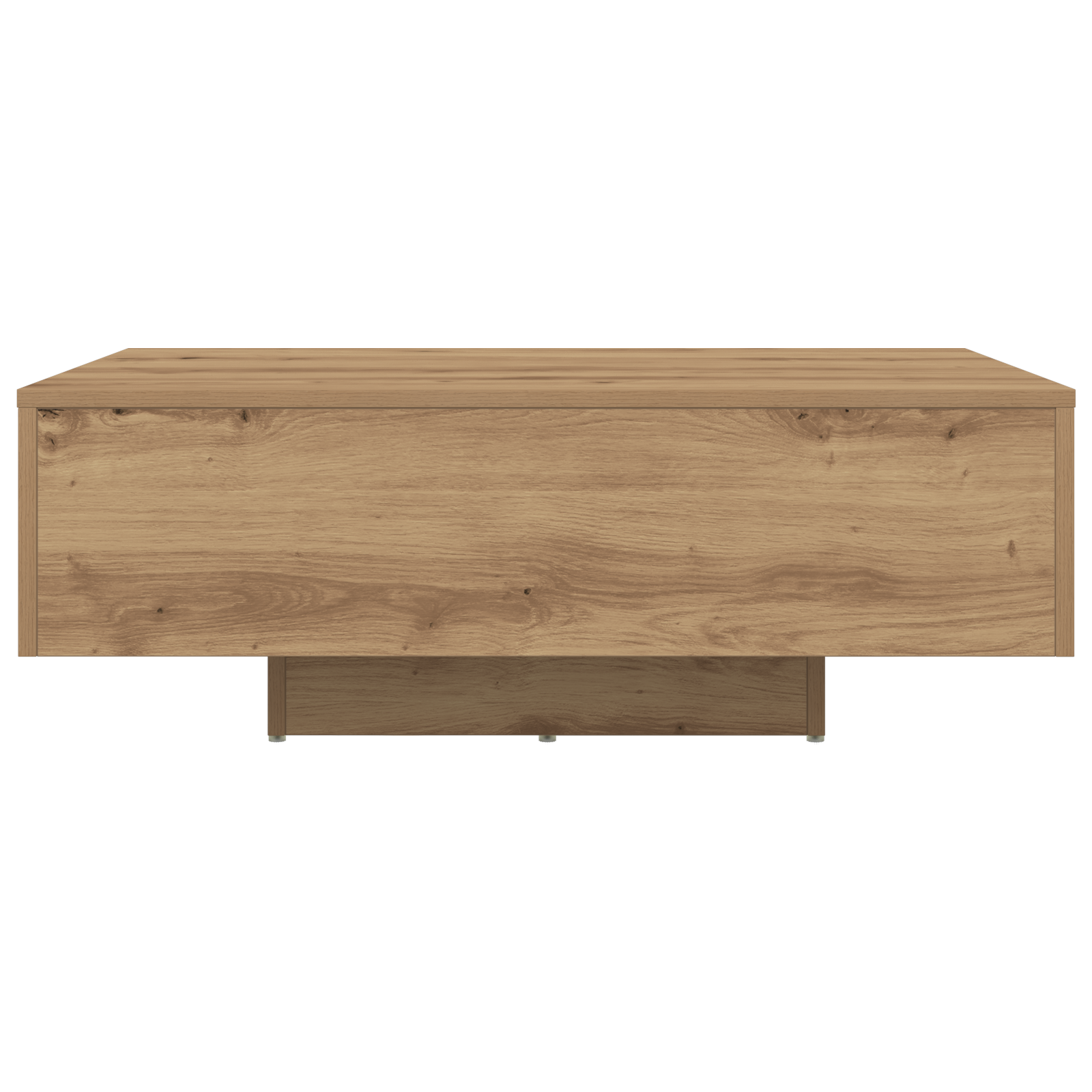 Coffee Table with LED Lights Artisan Oak 85x55x31 cm - Image 6