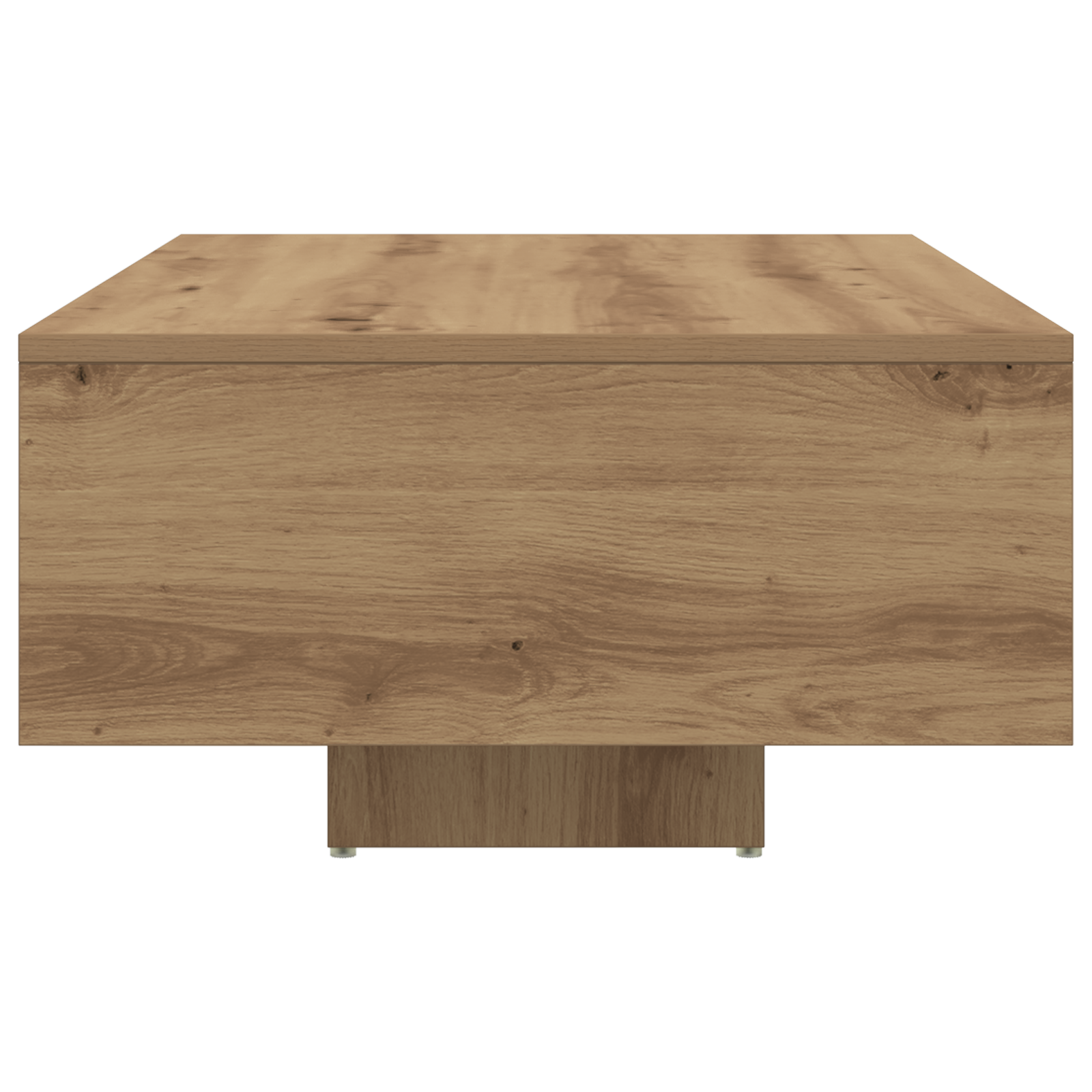 Coffee Table with LED Lights Artisan Oak 85x55x31 cm - Image 7