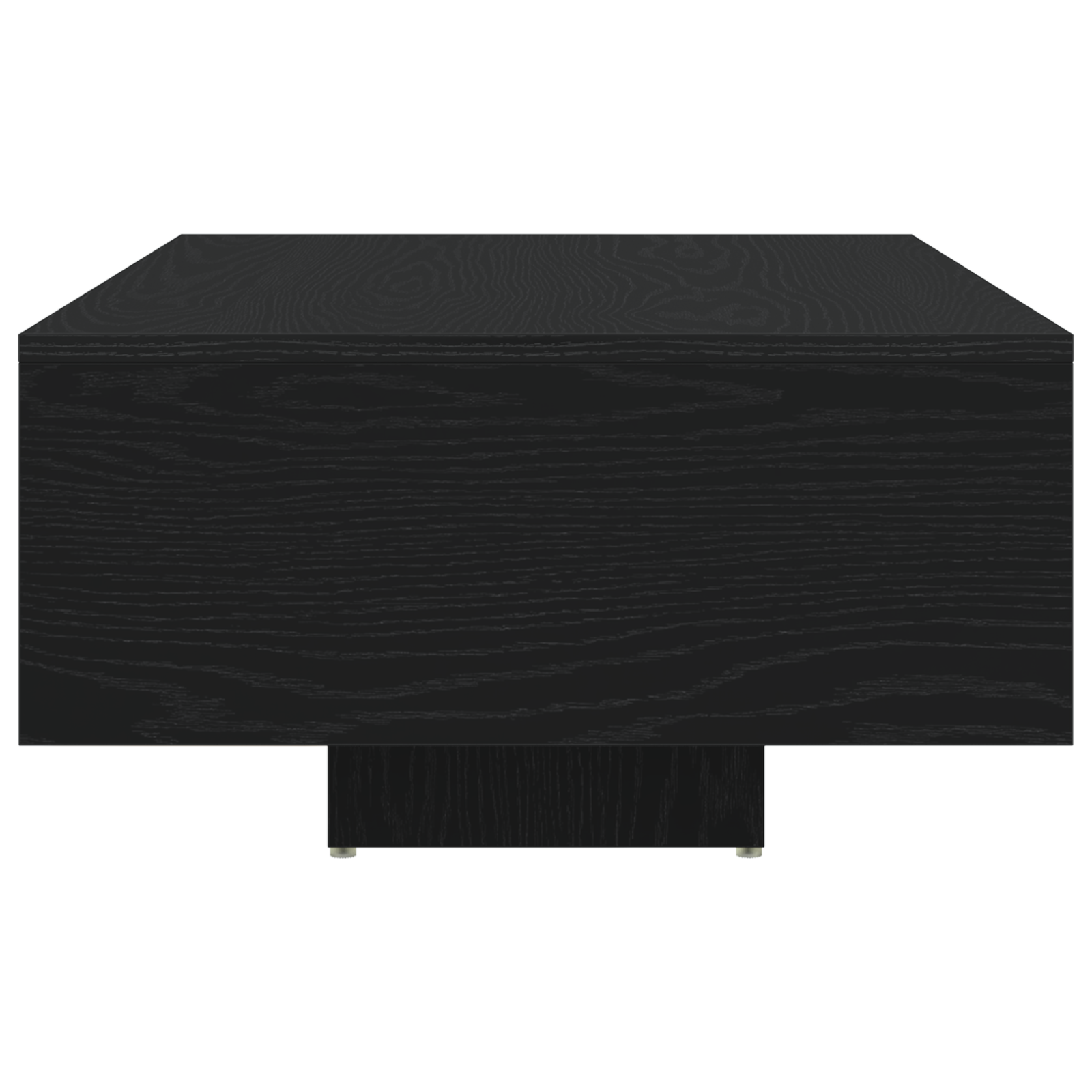 Масичка за кафе с LED осветление Черен дъб 85x55x31 см - Image 7