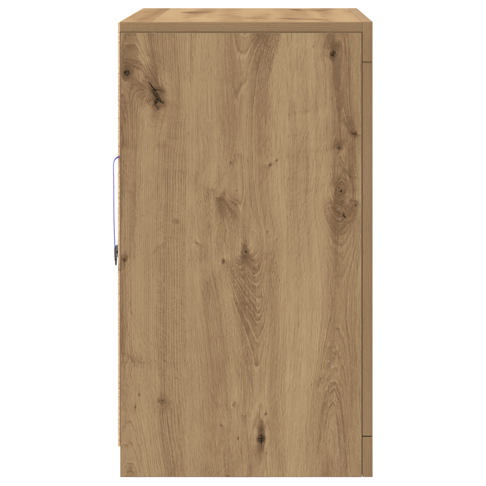 Sideboard with LED Lights Artisan Oak 60,5x37x67 cm - Image 7