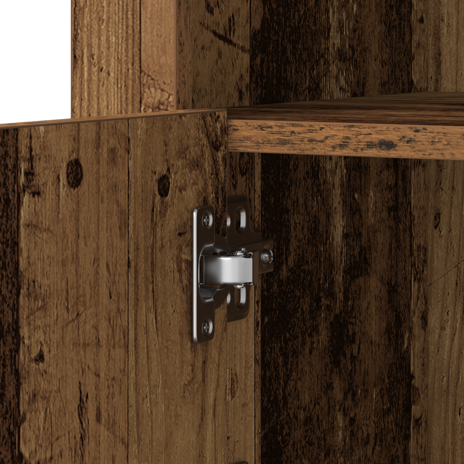 Sideboard with LED Lights Old Wood 41x37x67 cm - Image 10