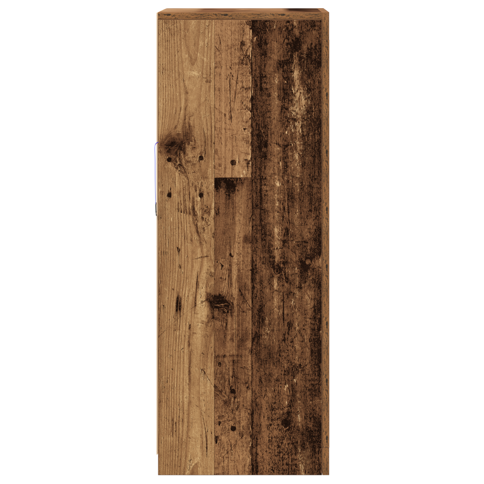 Sideboard with LED Lights Old Wood 41x37x100 cm - Image 7