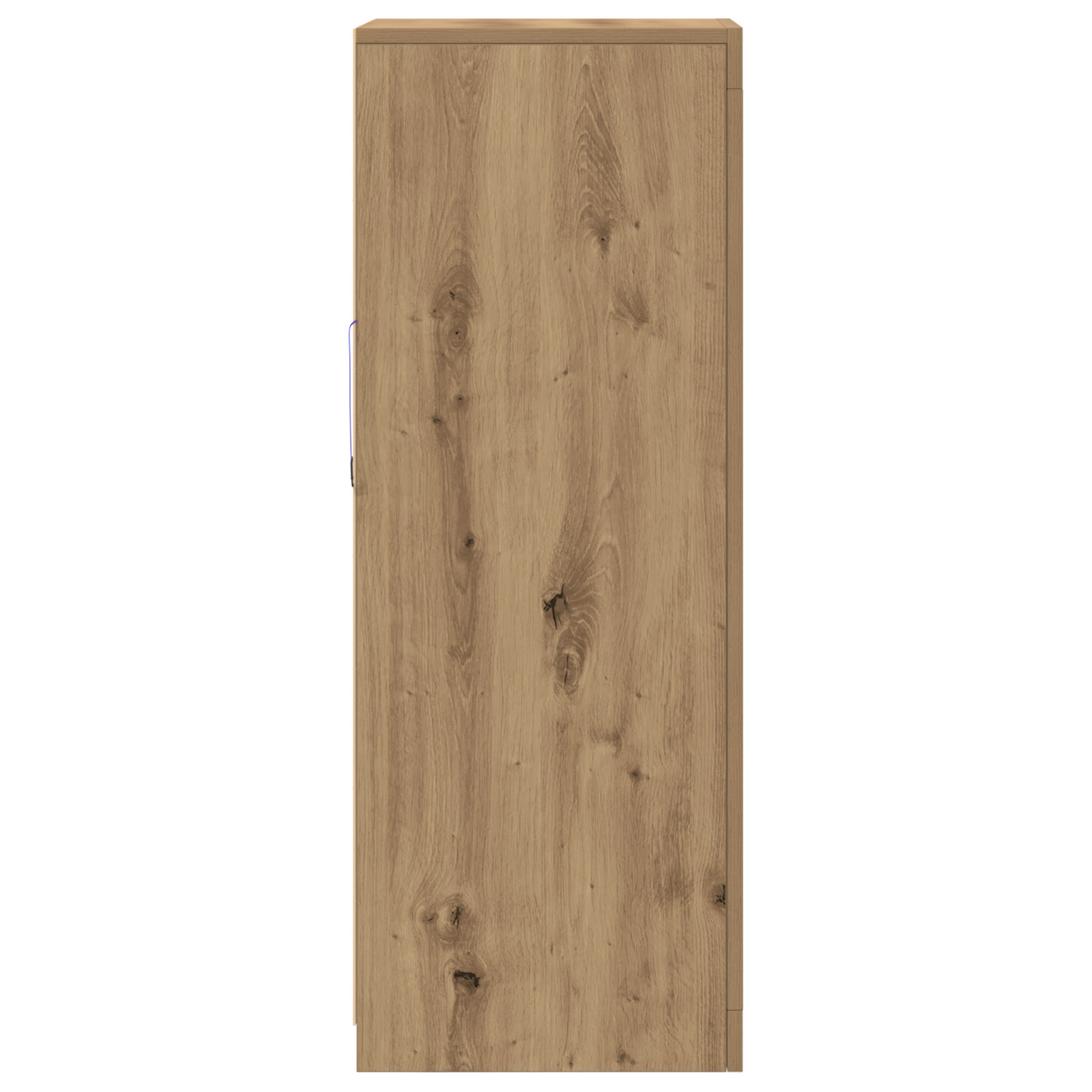 Sideboard with LED Lights Artisan Oak 41x37x100 cm - Image 7