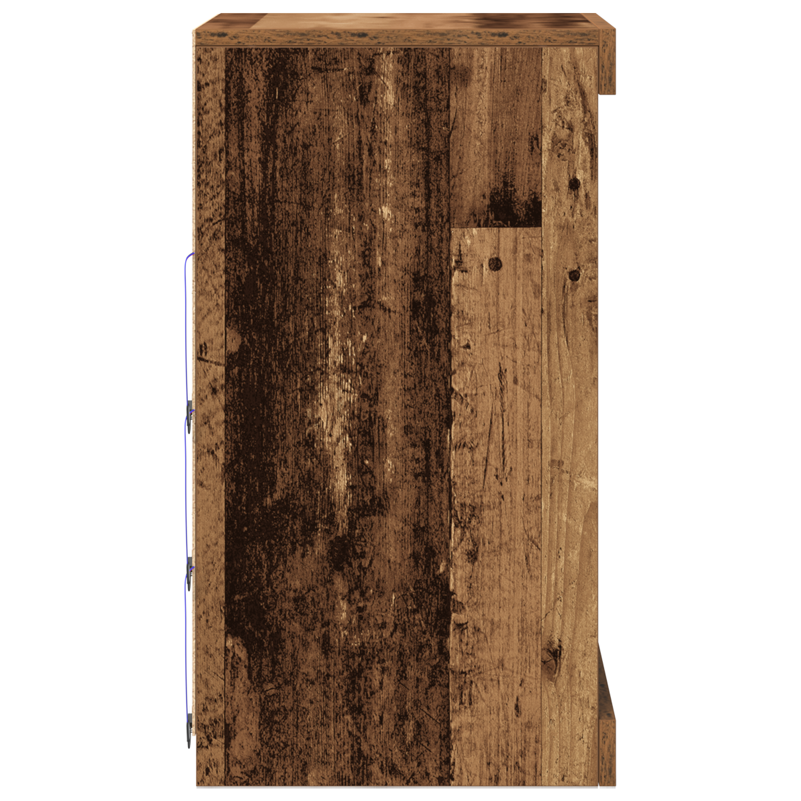 Sideboard with LED Lights Old Wood 41x37x67 cm - Image 6