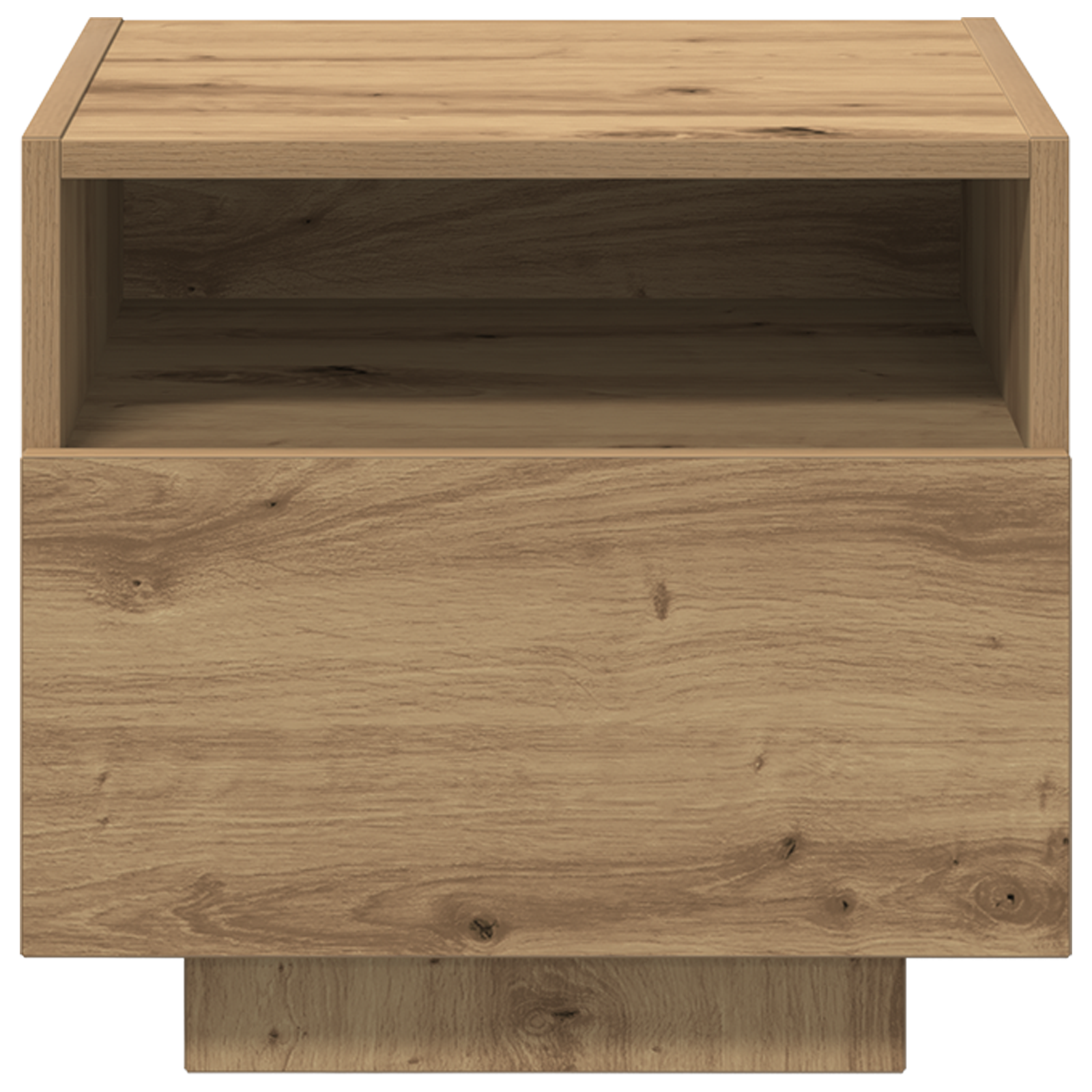 Bedside Cabinets with LED Lights 2 pcs Artisan Oak 40x39x37 cm - Image 8