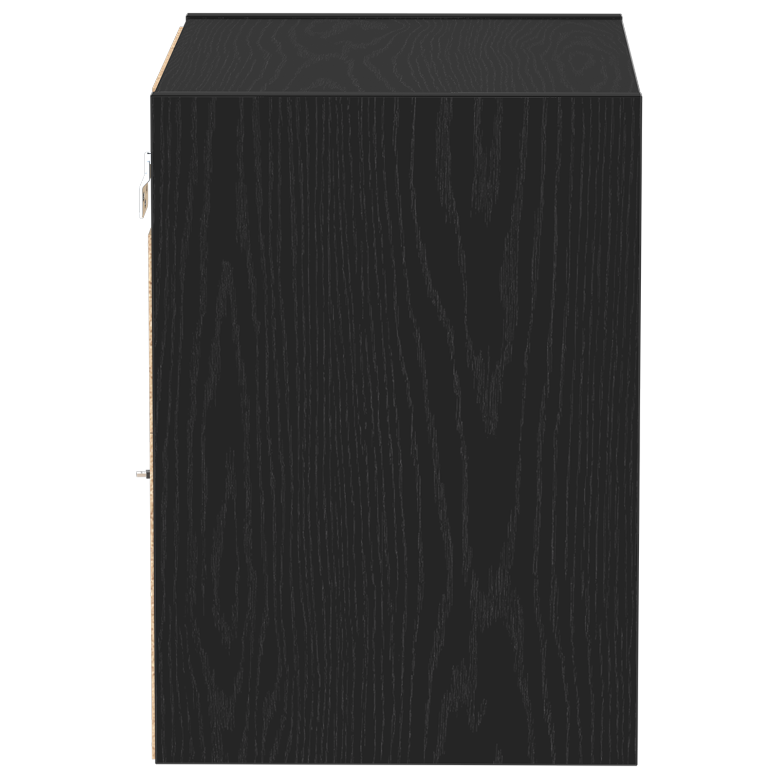Floating Shelf Black Oak 40x28,5x40 cm Engineered Wood - Image 6