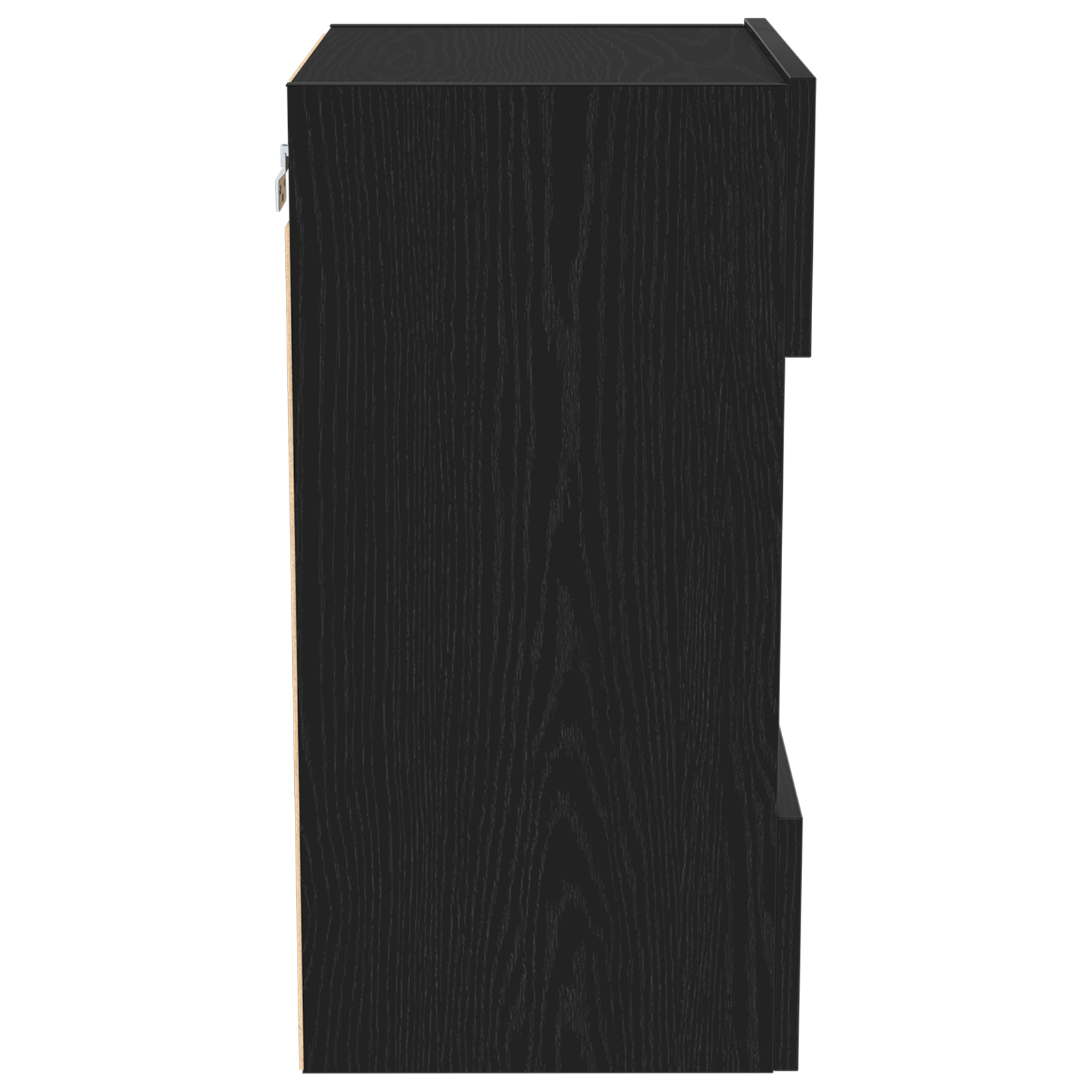 LED TV Cabinet Black Oak 40x30x60,5cm cm Engineered Wood - Image 8