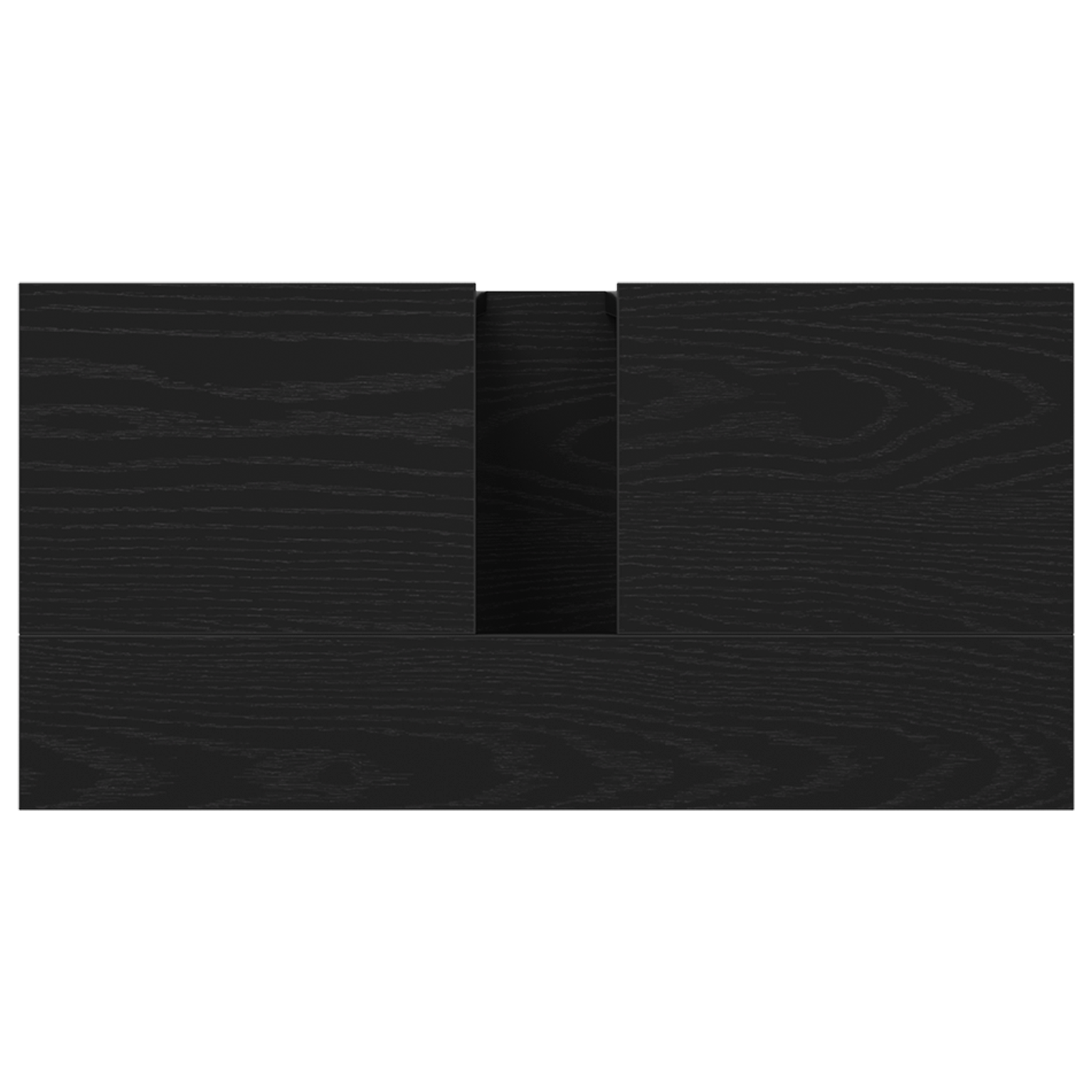 Bathroom Sink Cabinet Black Oak 60x30x60 cm Engineered Wood - Image 9
