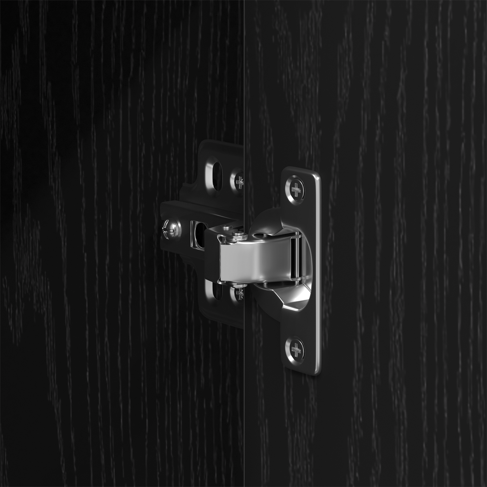 Bathroom Cabinet Black Oak 33x33x120,5 cm Engineered Wood - Image 10