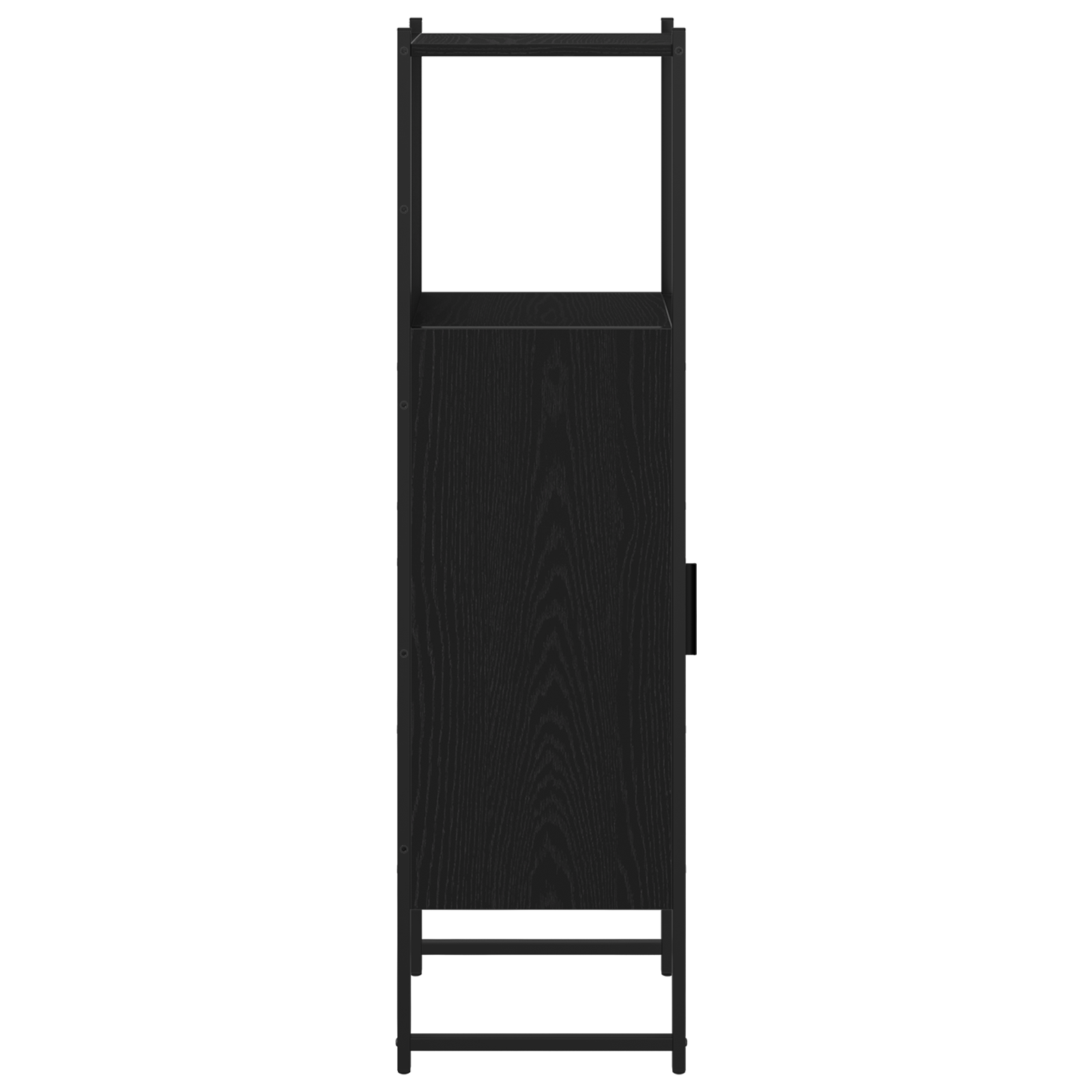 Bathroom Cabinet Black Oak 33x33x120,5 cm Engineered Wood - Image 7