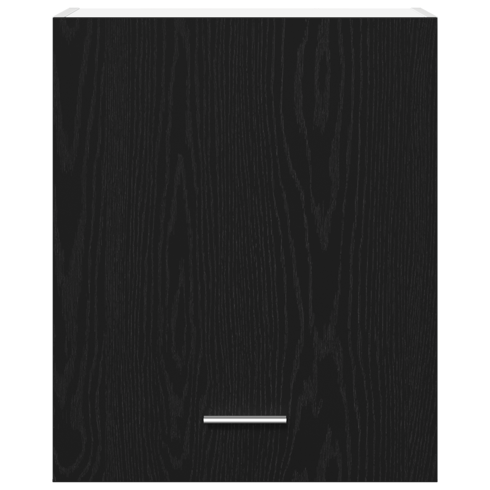 Black Oak Hanging Cabinet 50x31x60 cm Made from Engineered Wood - Image 7