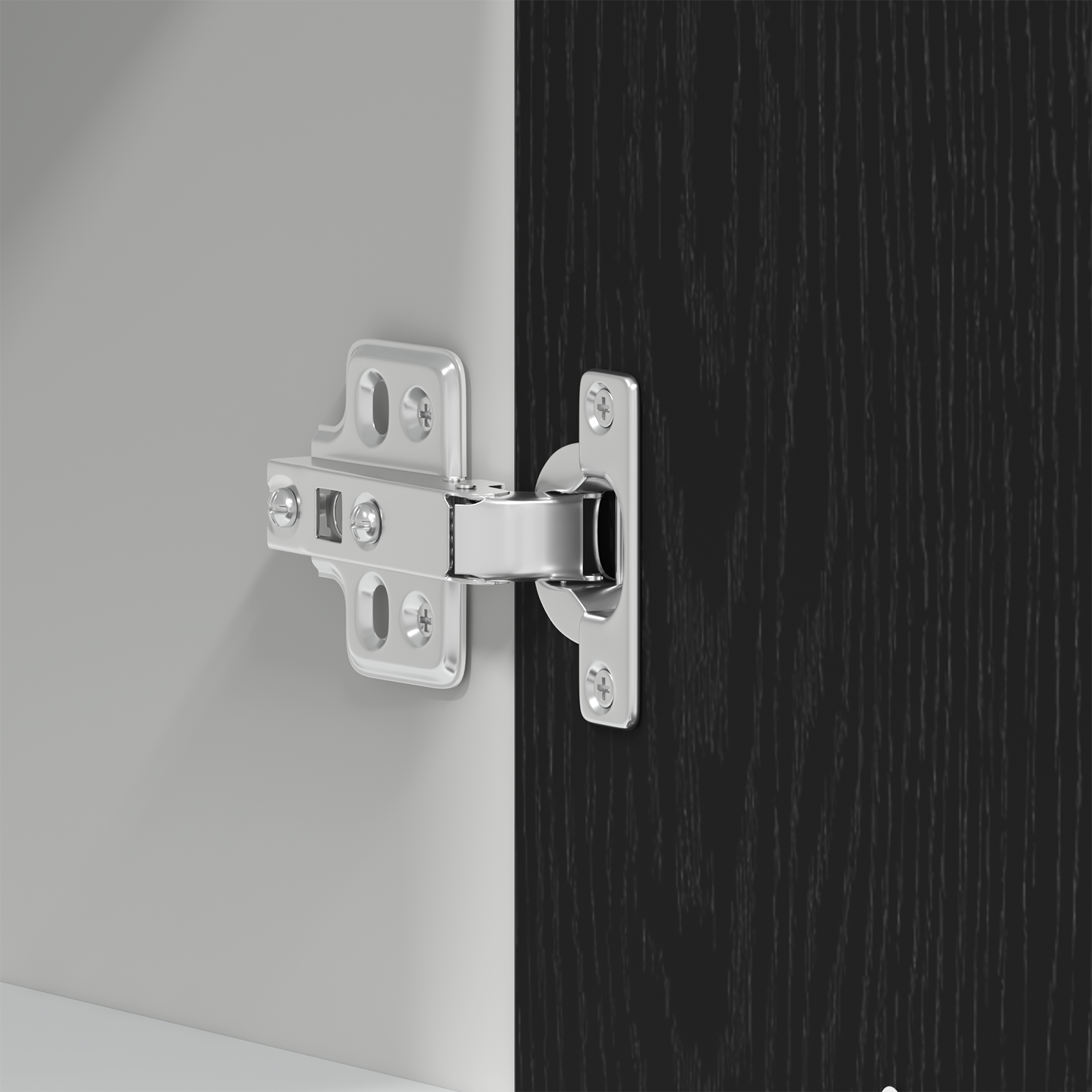 Black Oak Hanging Cabinet 60x31x60 cm Made of Engineered Wood - Image 9