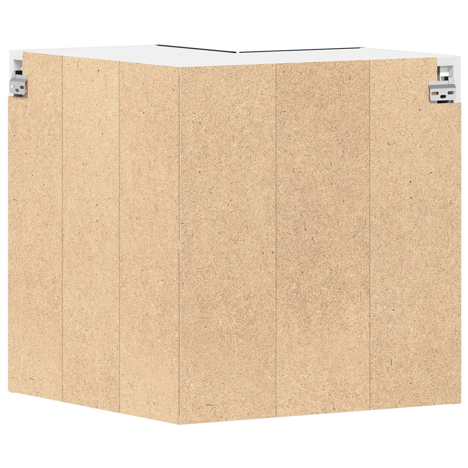 Hanging Corner Cabinet - Black Oak - 57x57x60 cm - Made from Engineered Wood - Image 5