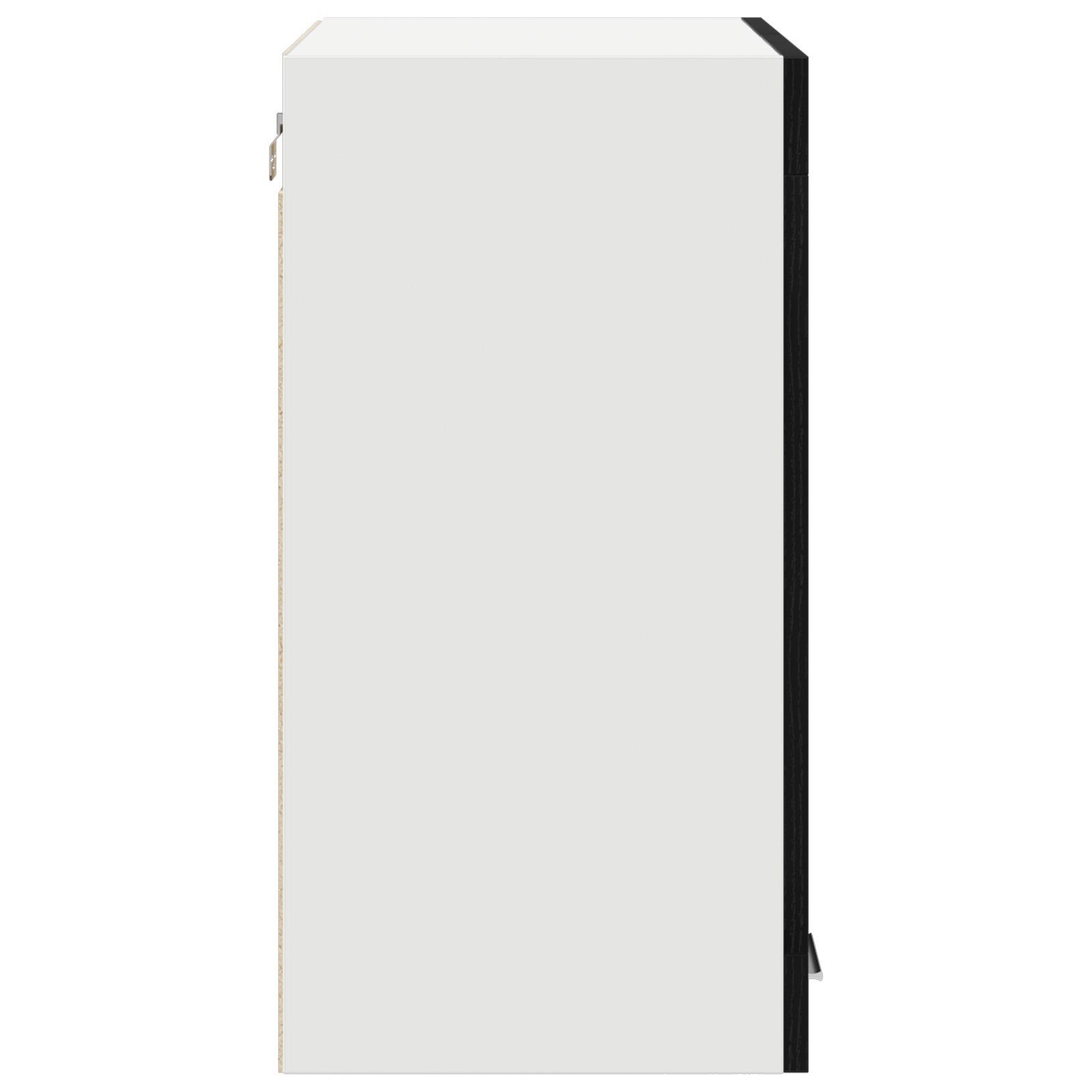 Hanging Glass Cabinet in Black Oak - 60x31x60 cm, Made from Engineered Wood - Image 8