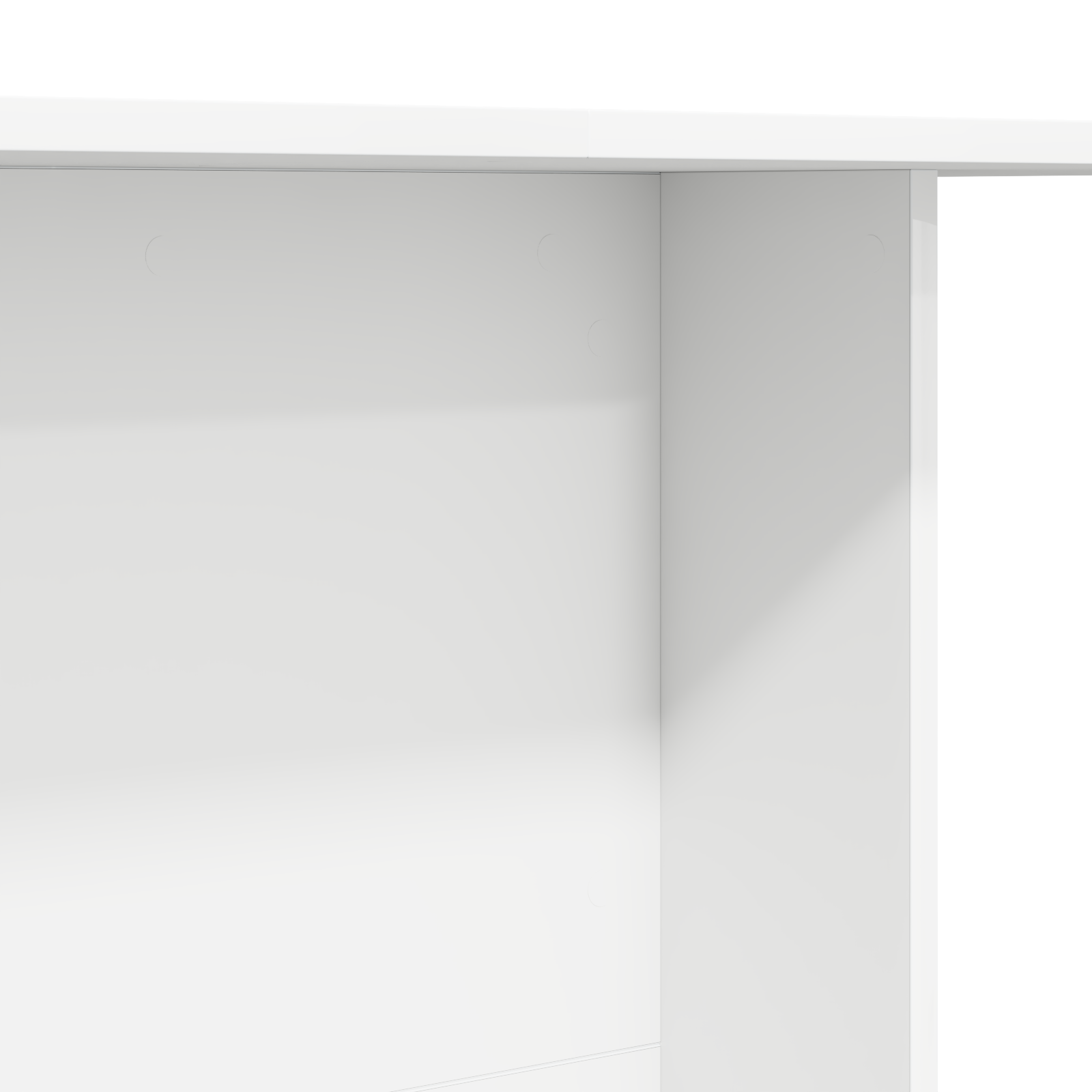 Dining Table White 110x60x75 cm Engineered Wood - Image 8