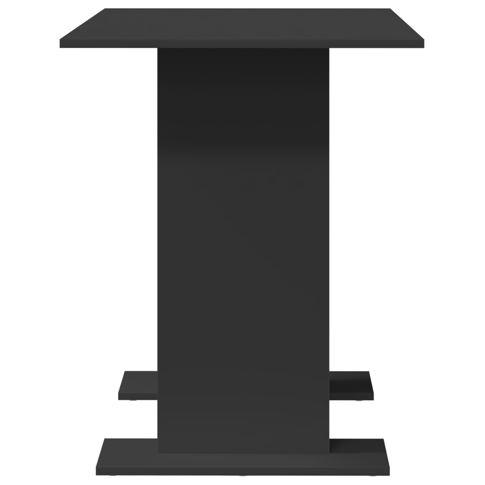 Dining Table Black 100x60x75 cm Engineered Wood - Image 6