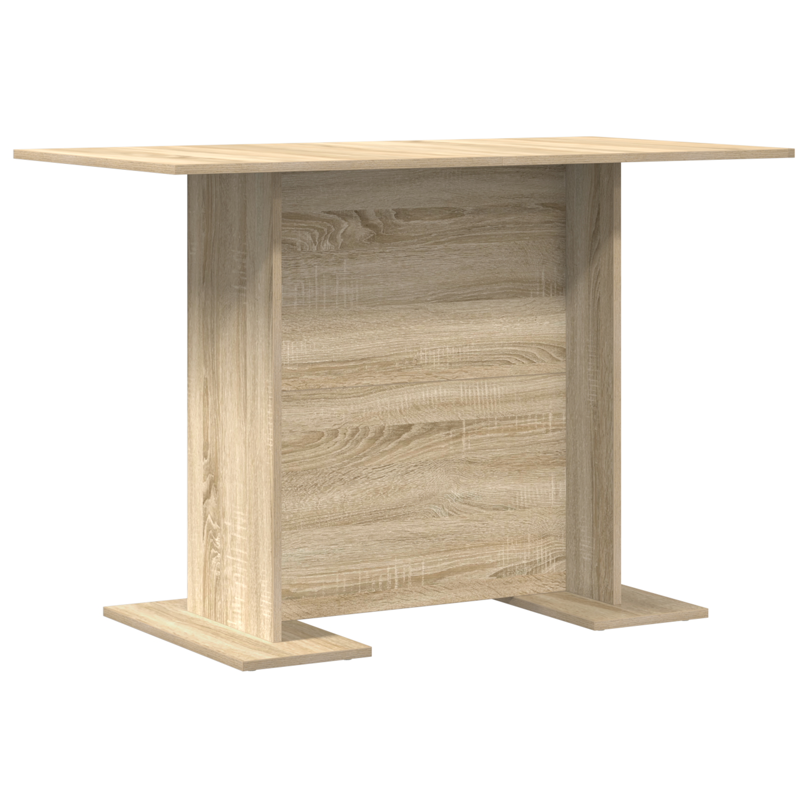 Dining Table Sonoma Oak 110x60x75 cm Engineered Wood - Image 7