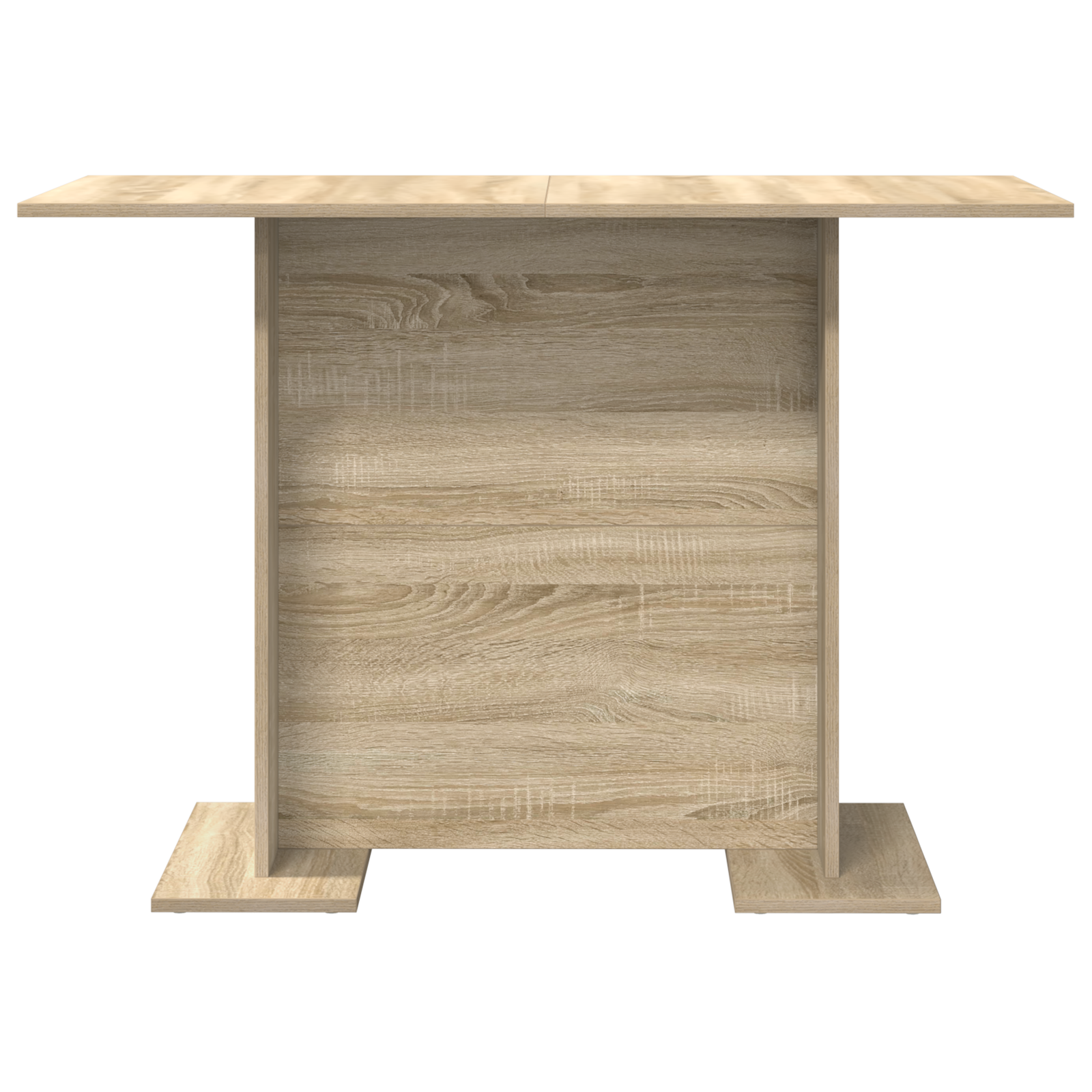 Dining Table Sonoma Oak 110x60x75 cm Engineered Wood - Image 5
