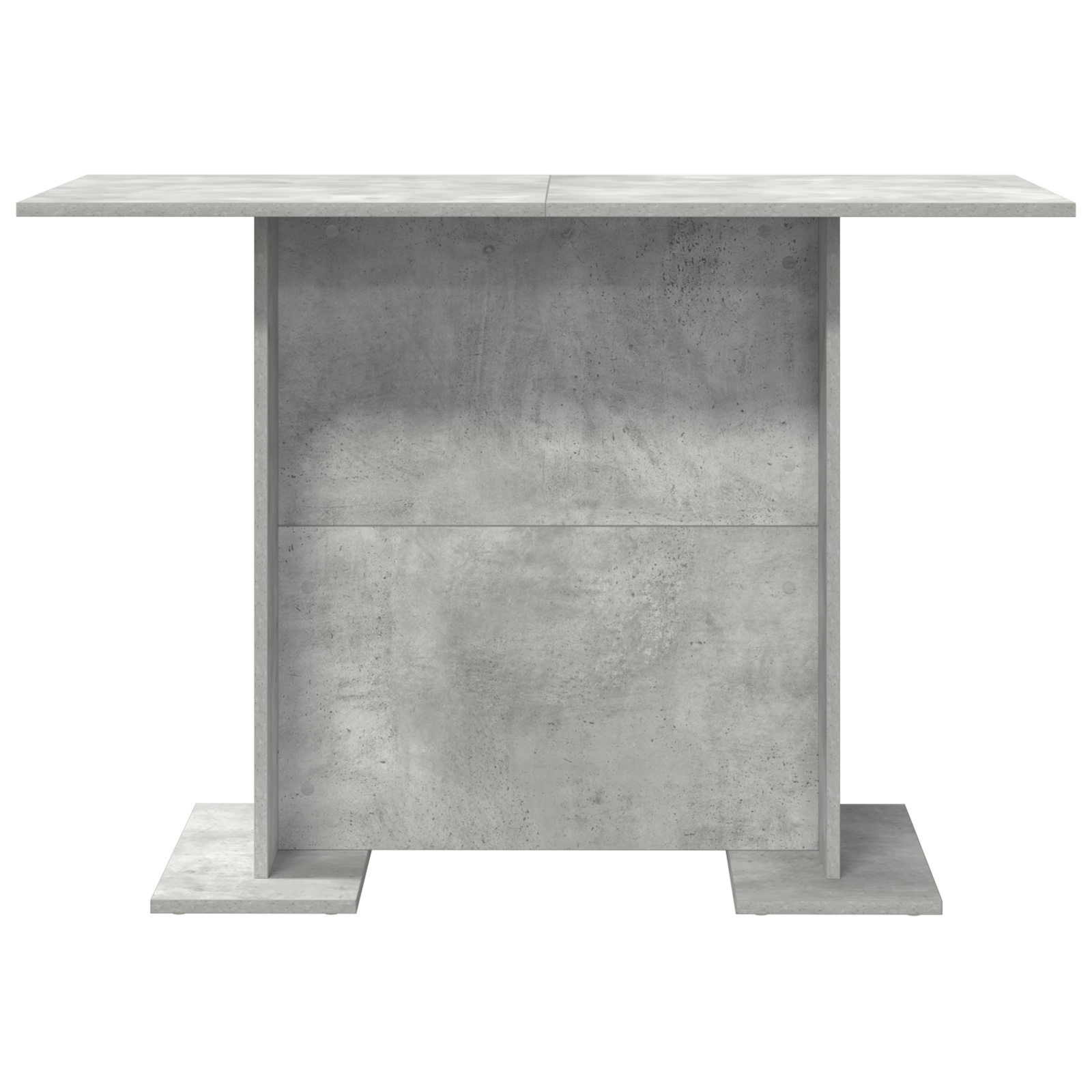 Dining Table Concrete Grey 110x60x75 cm Engineered Wood - Image 5