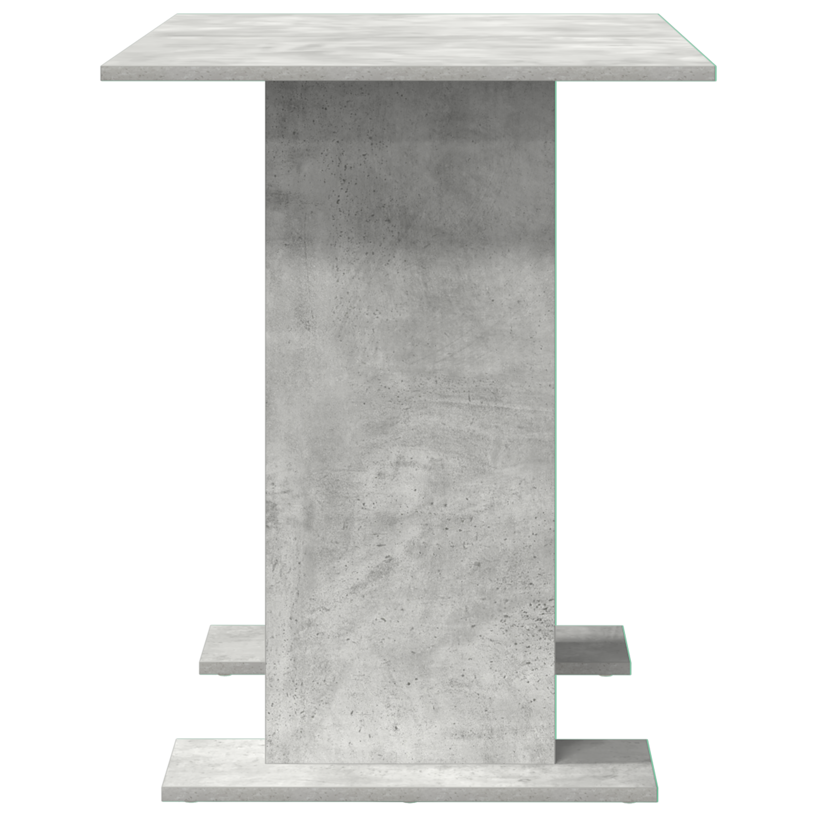 Dining Table Concrete Grey 110x60x75 cm Engineered Wood - Image 6