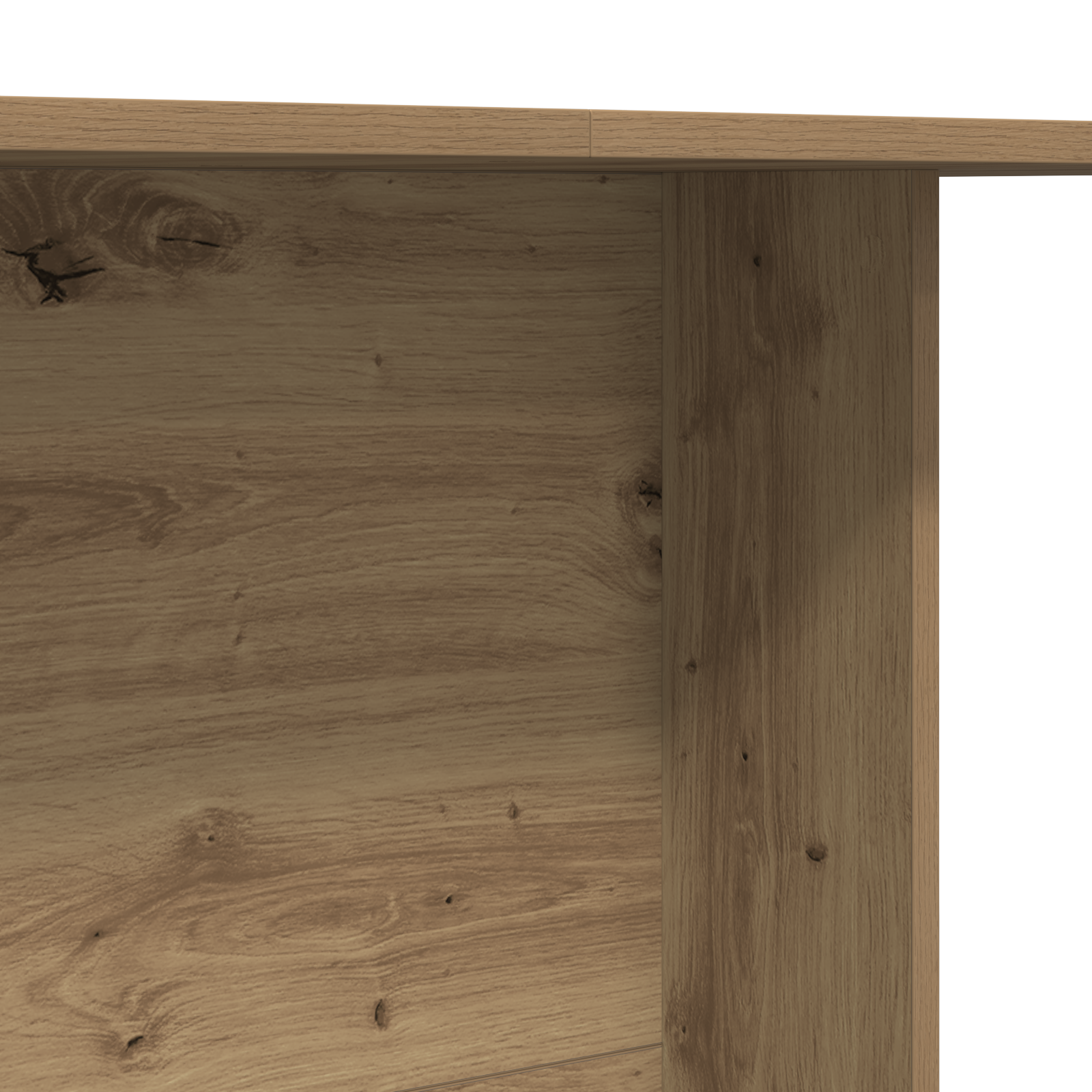 Dining Table Artisan Oak 110x60x75 cm Engineered Wood - Image 8
