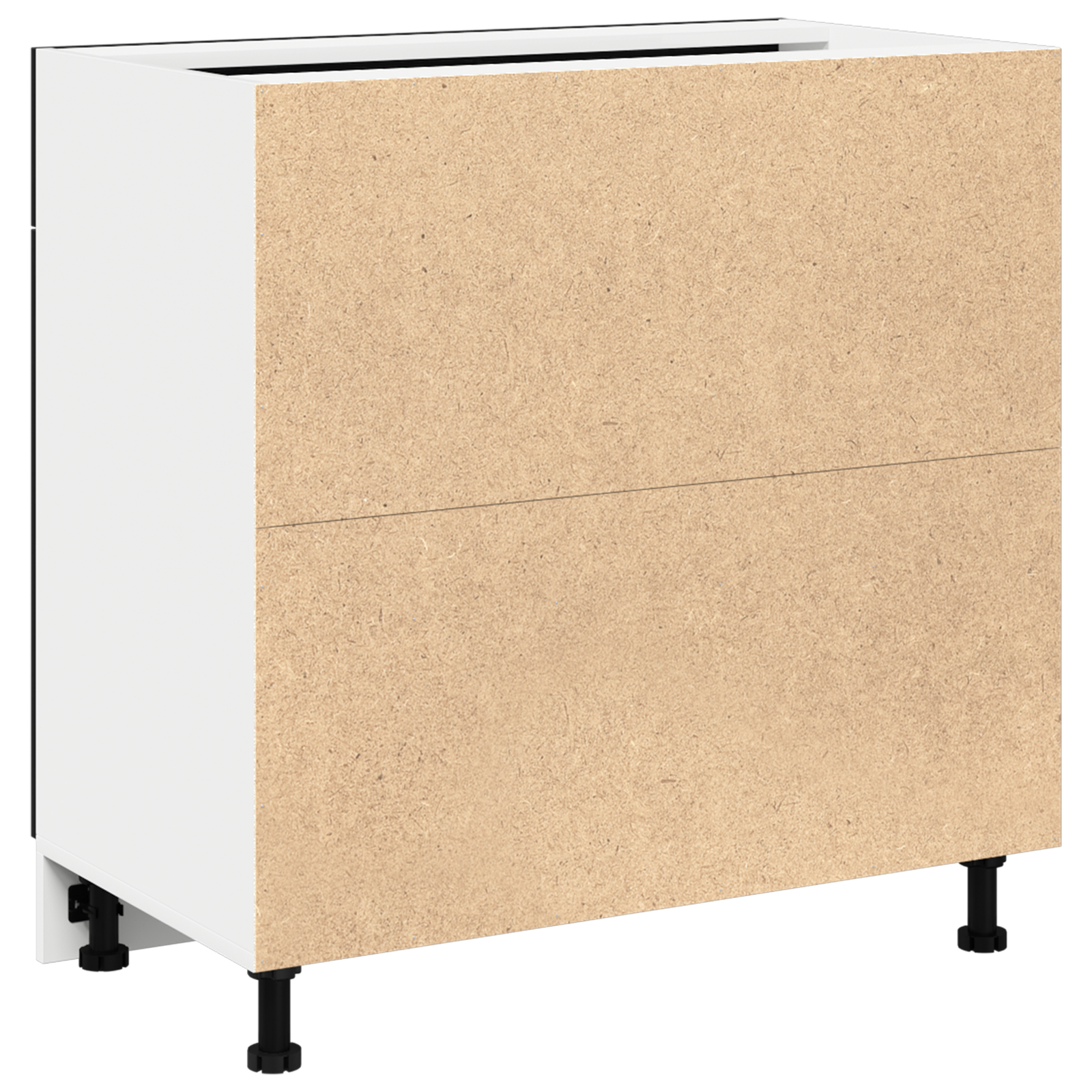 Cabinet with Drawer in Black Oak, 80x46x81.5 cm, Made of Engineered Wood - Image 6