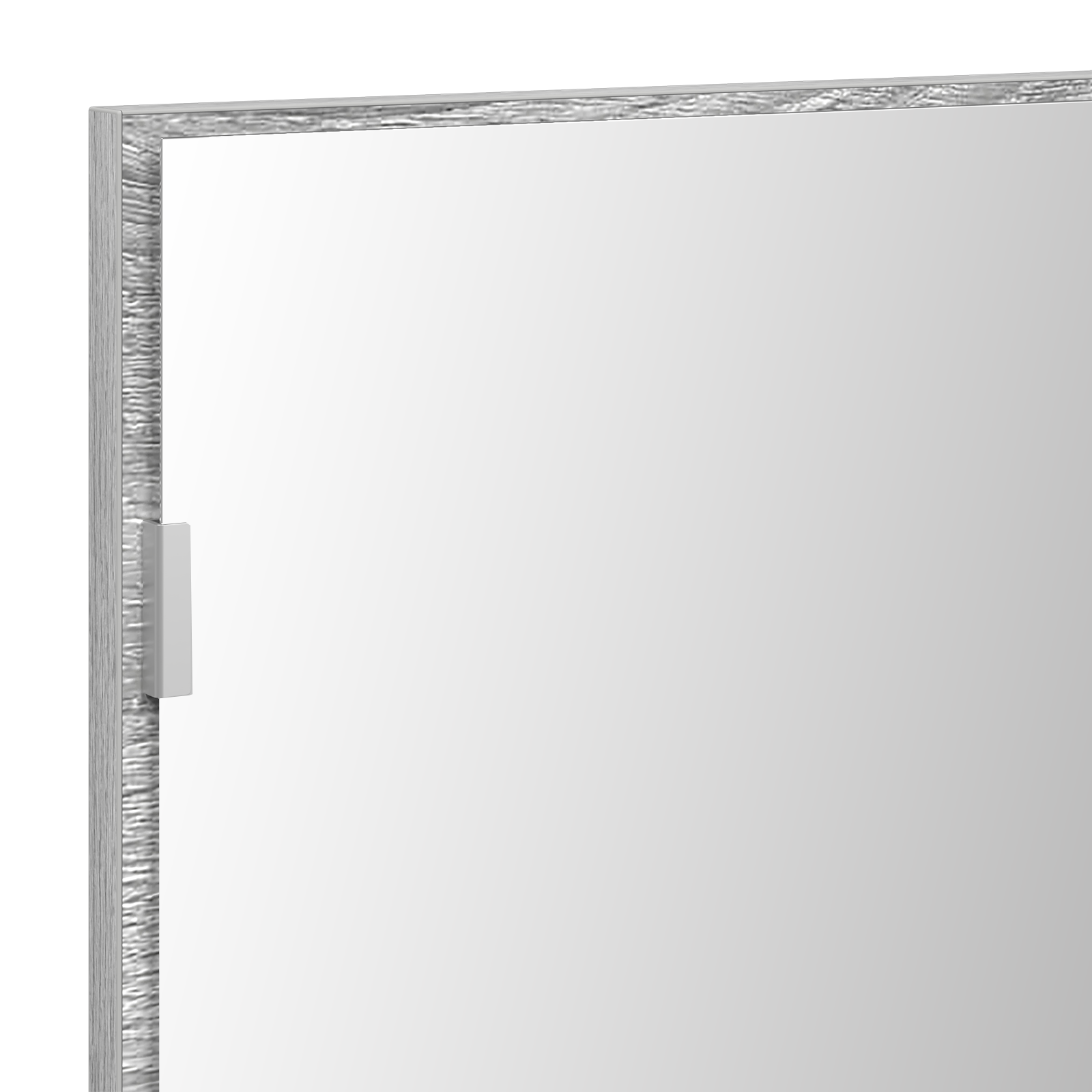 Bathroom Mirror Cabinet with LED Light Grey Sonoma 80x37 cm - Image 7