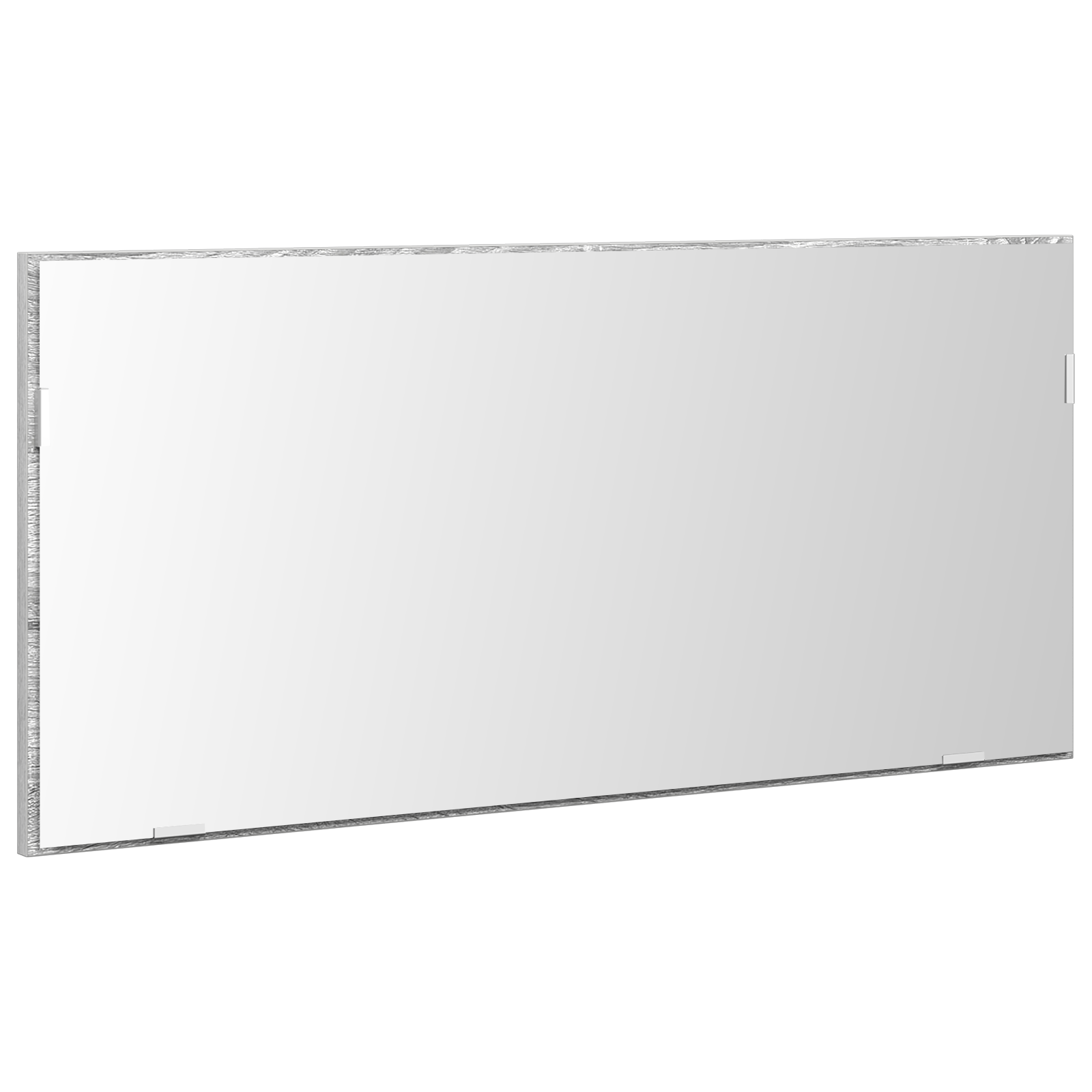 Bathroom Mirror Cabinet with LED Light Grey Sonoma 80x37 cm - Image 2