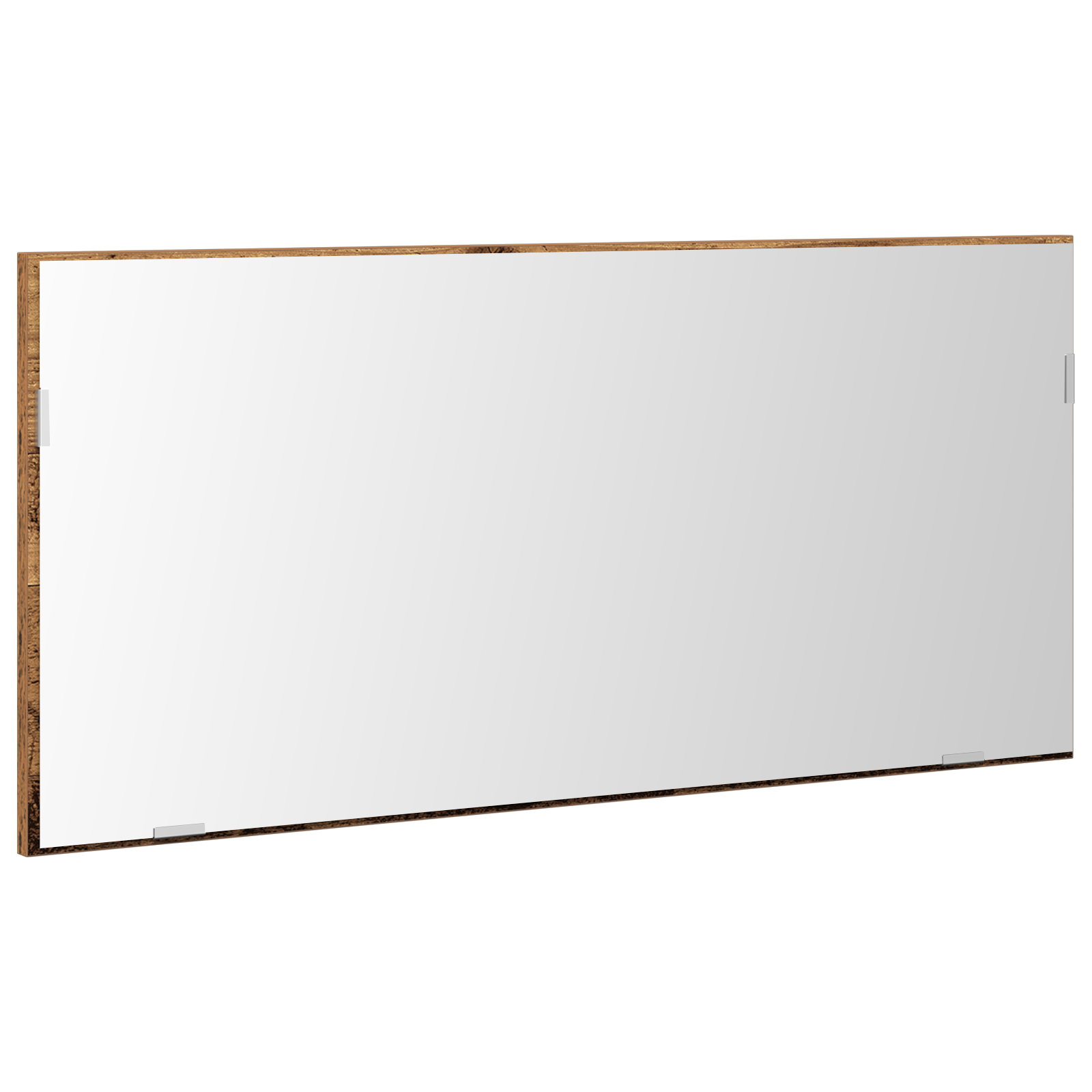 Bathroom Mirror Cabinet with LED Light Old Wood 80x37 cm - Image 2