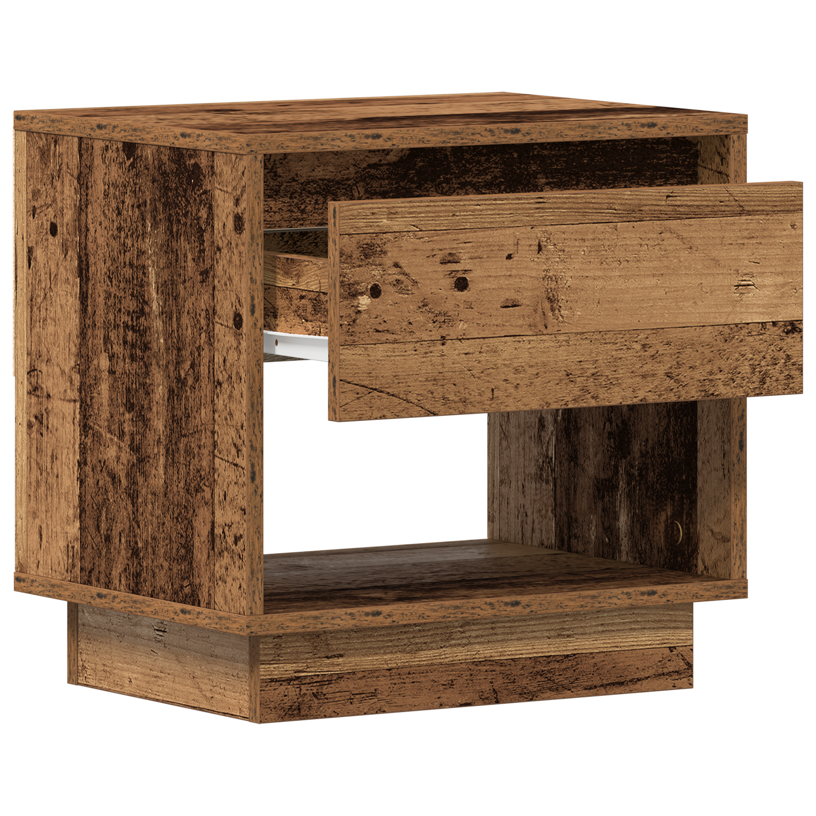 Bedside Cabinet 2 pcs Old Wood 45x34x45 cm Engineered Wood - Image 5