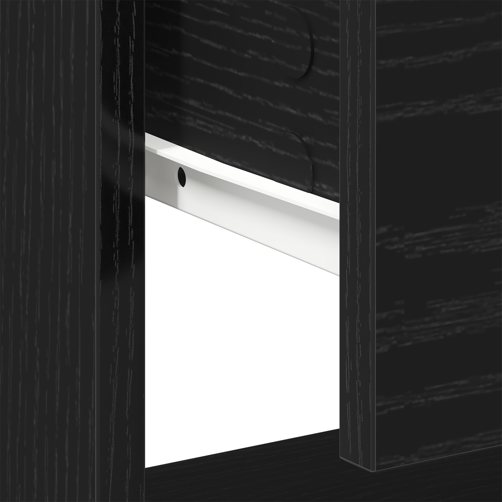 Bedside Cabinet Black Oak 45x34x48 cm Engineered Wood - Image 10