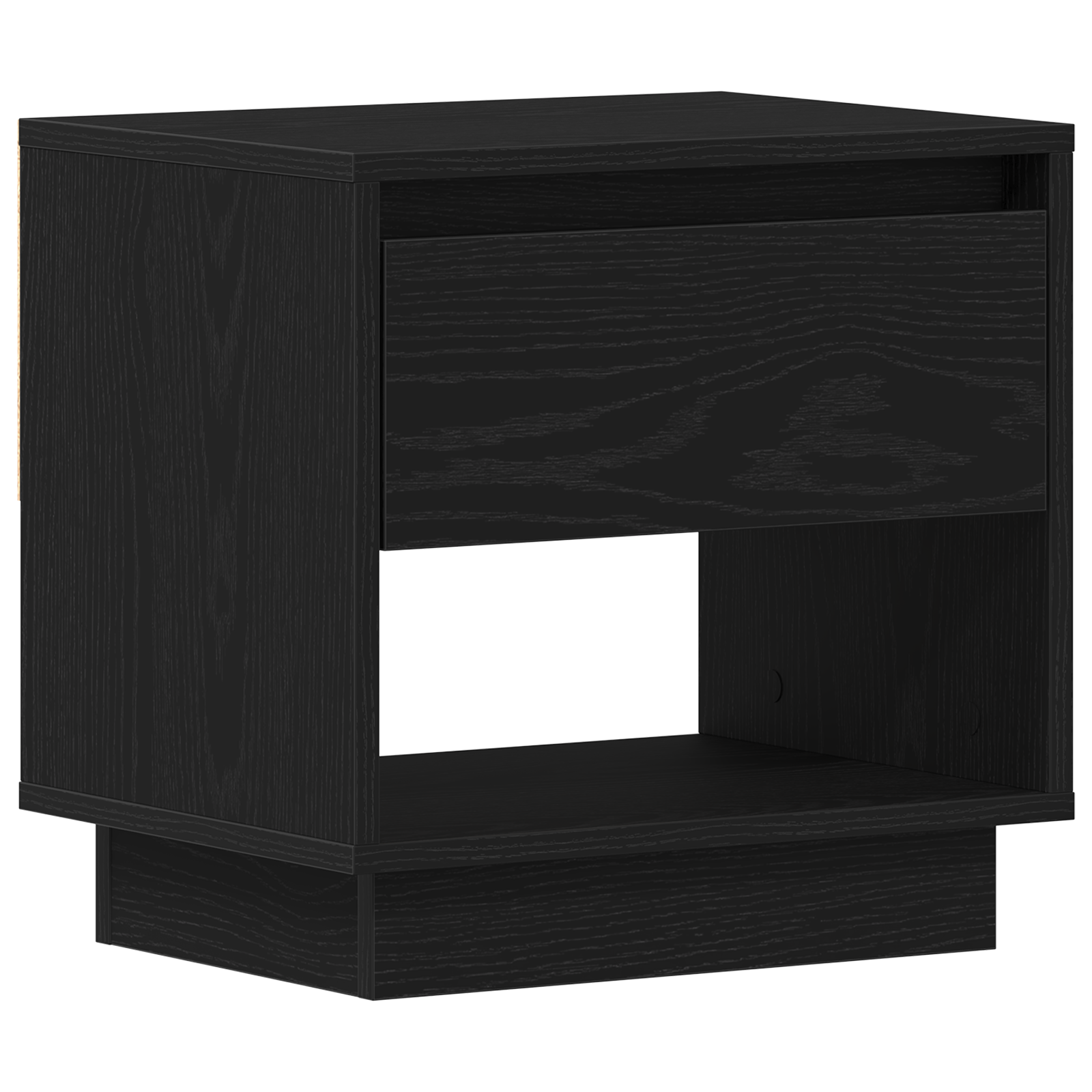 Bedside Cabinet 2 pcs Black Oak 45x34x49 cm Engineered Wood - Image 6