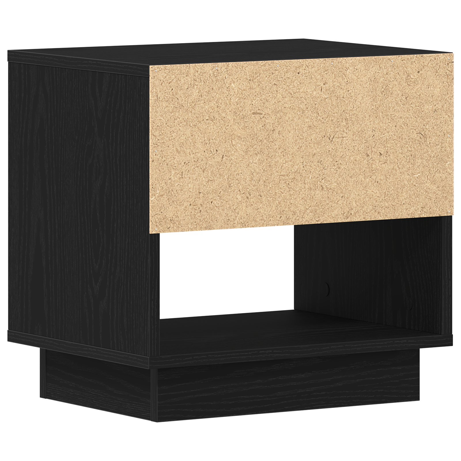 Bedside Cabinet 2 pcs Black Oak 45x34x49 cm Engineered Wood - Image 9