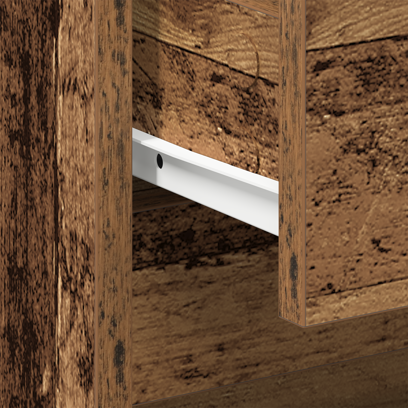 Bedside Cabinet Old Wood 45x34x44.5 cm Engineered Wood - Image 10