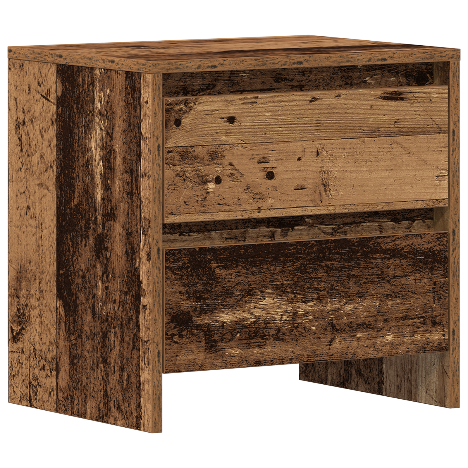 Bedside Cabinet Old Wood 45x34x44.5 cm Engineered Wood - Image 2