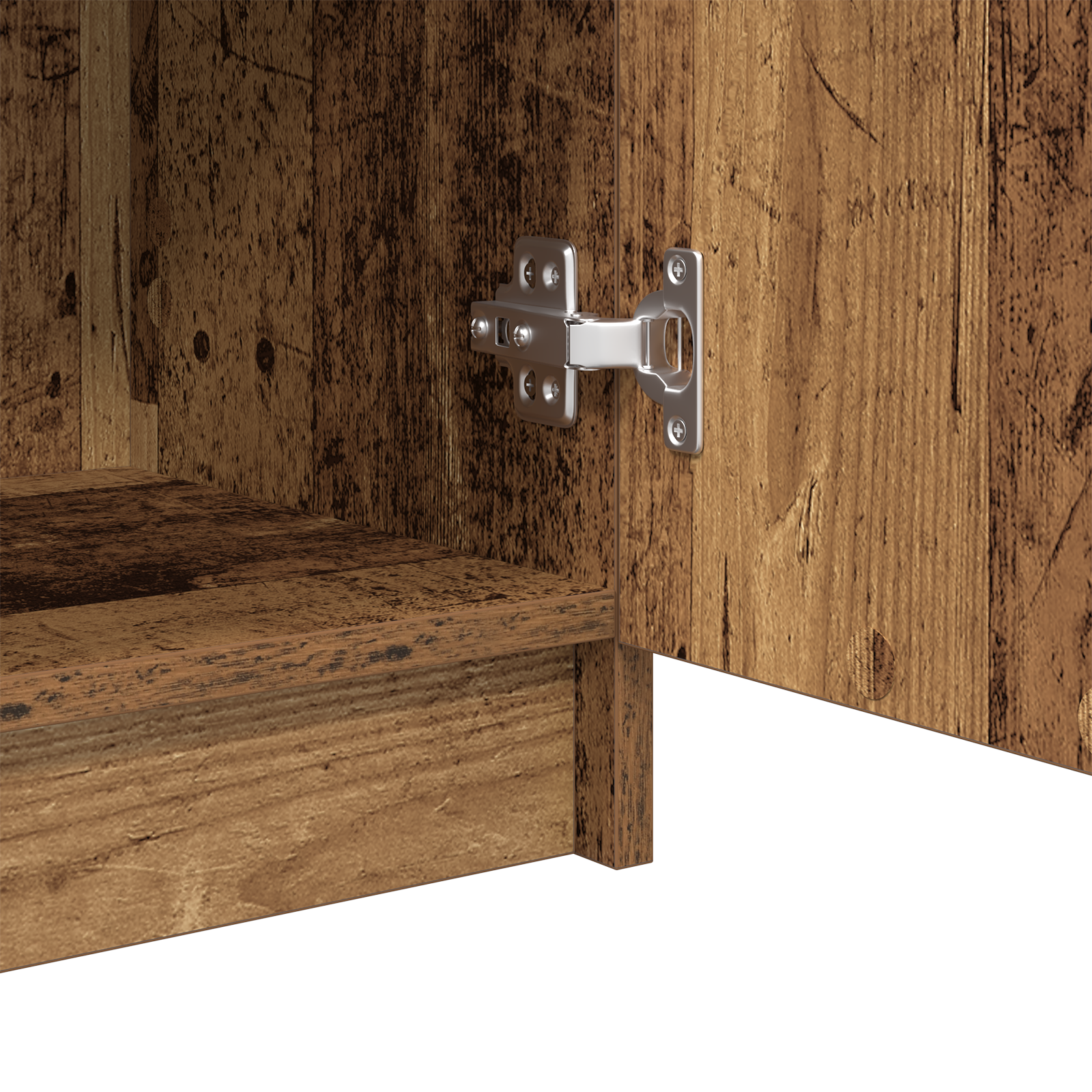 Bathroom Cabinet Old Wood 32x34x90 cm Engineered Wood - Image 8
