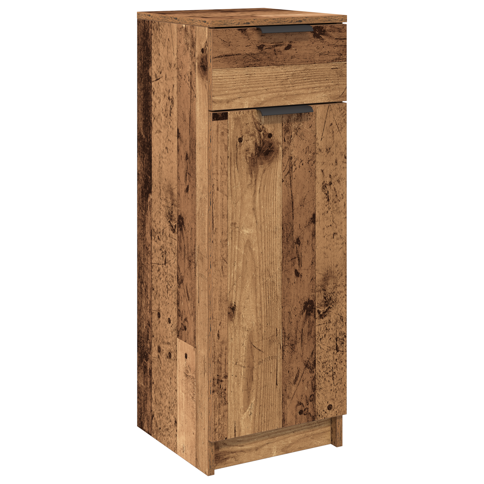Bathroom Cabinet Old Wood 32x34x90 cm Engineered Wood - Image 2