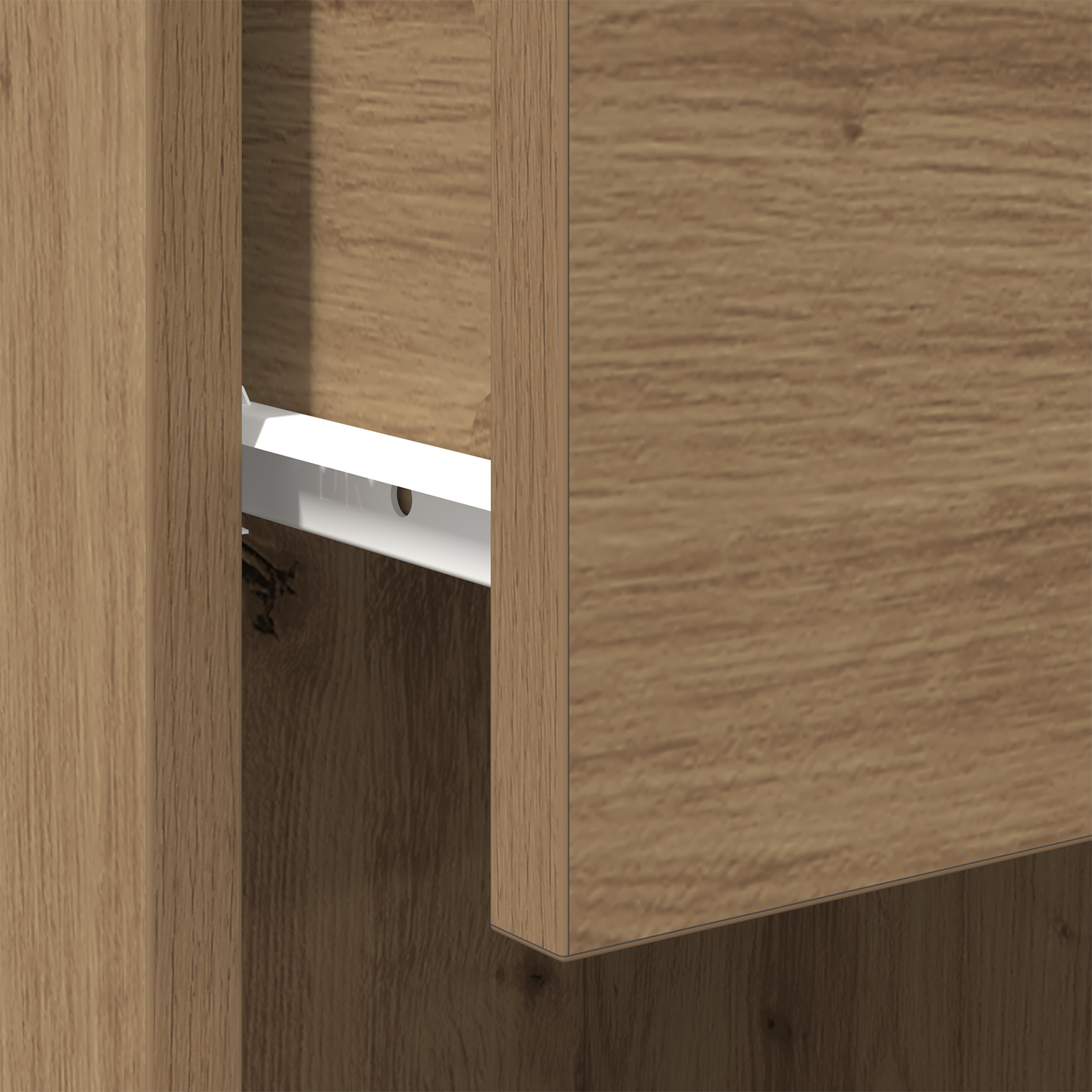 Bathroom Cabinet Artisan Oak 32x34x90 cm Engineered Wood - Image 10