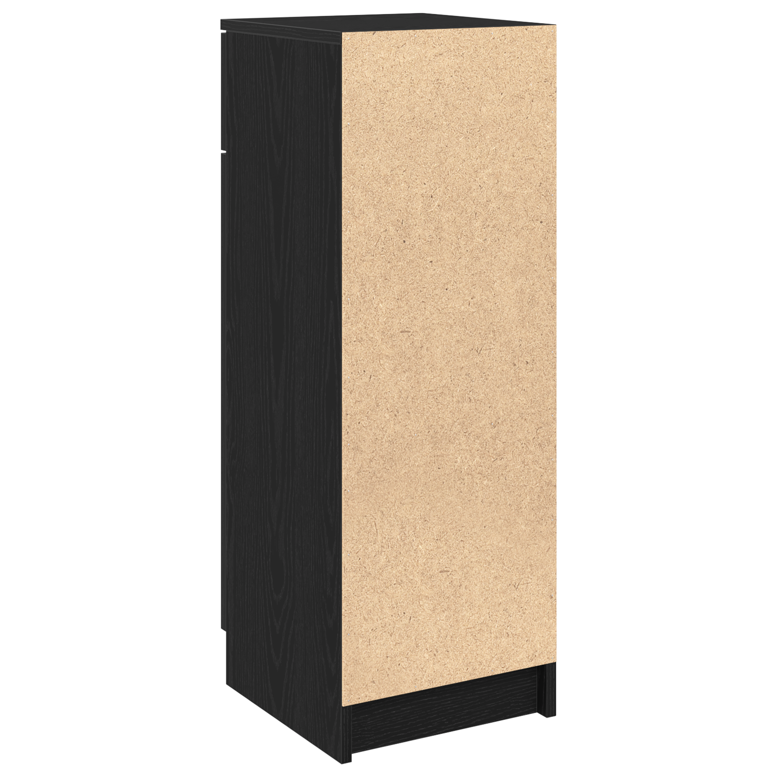 Bathroom Cabinet Black Oak 32x34x90 cm Engineered Wood - Image 6