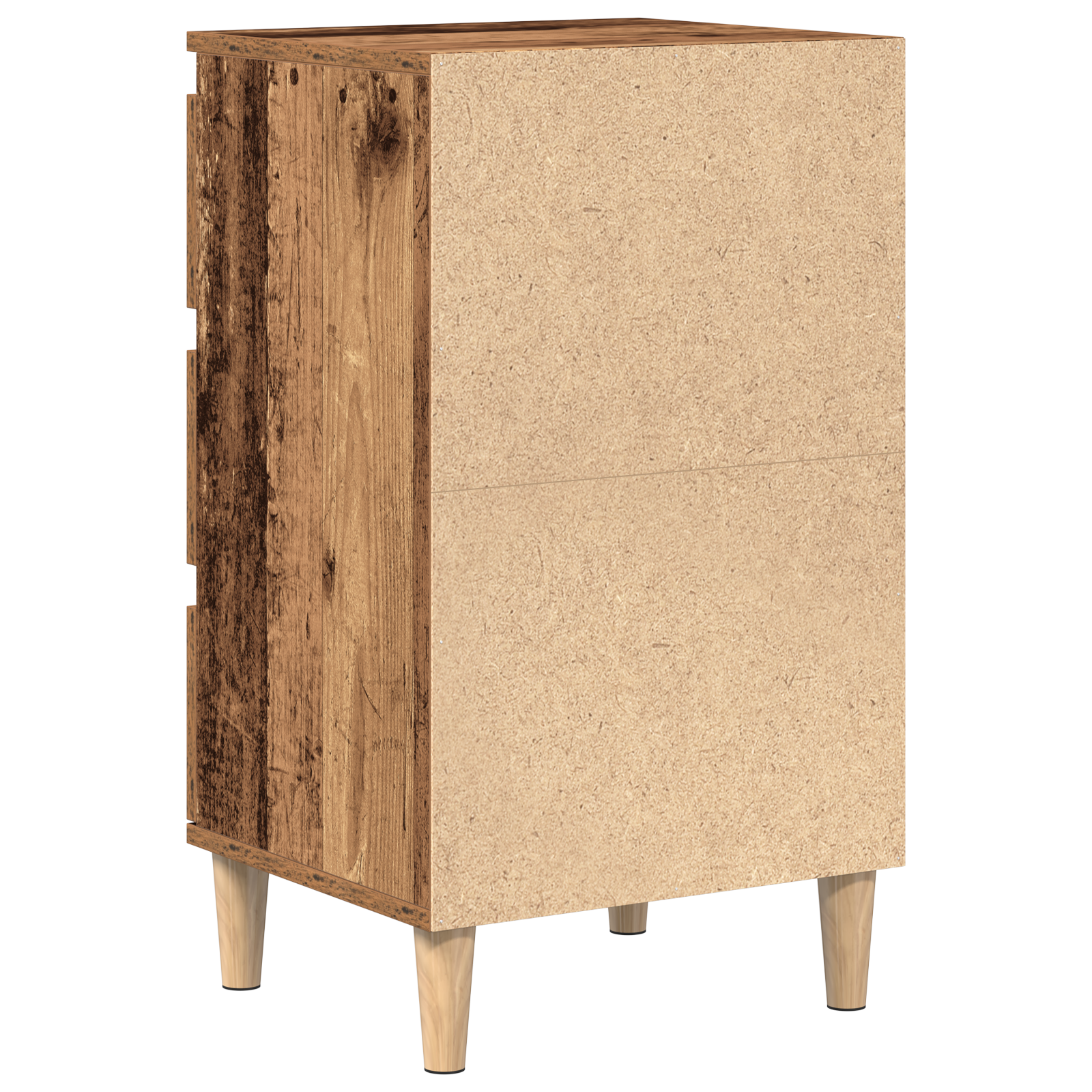 Bedside Cabinet Old Wood 40x35x70 cm Engineered Wood - Image 8
