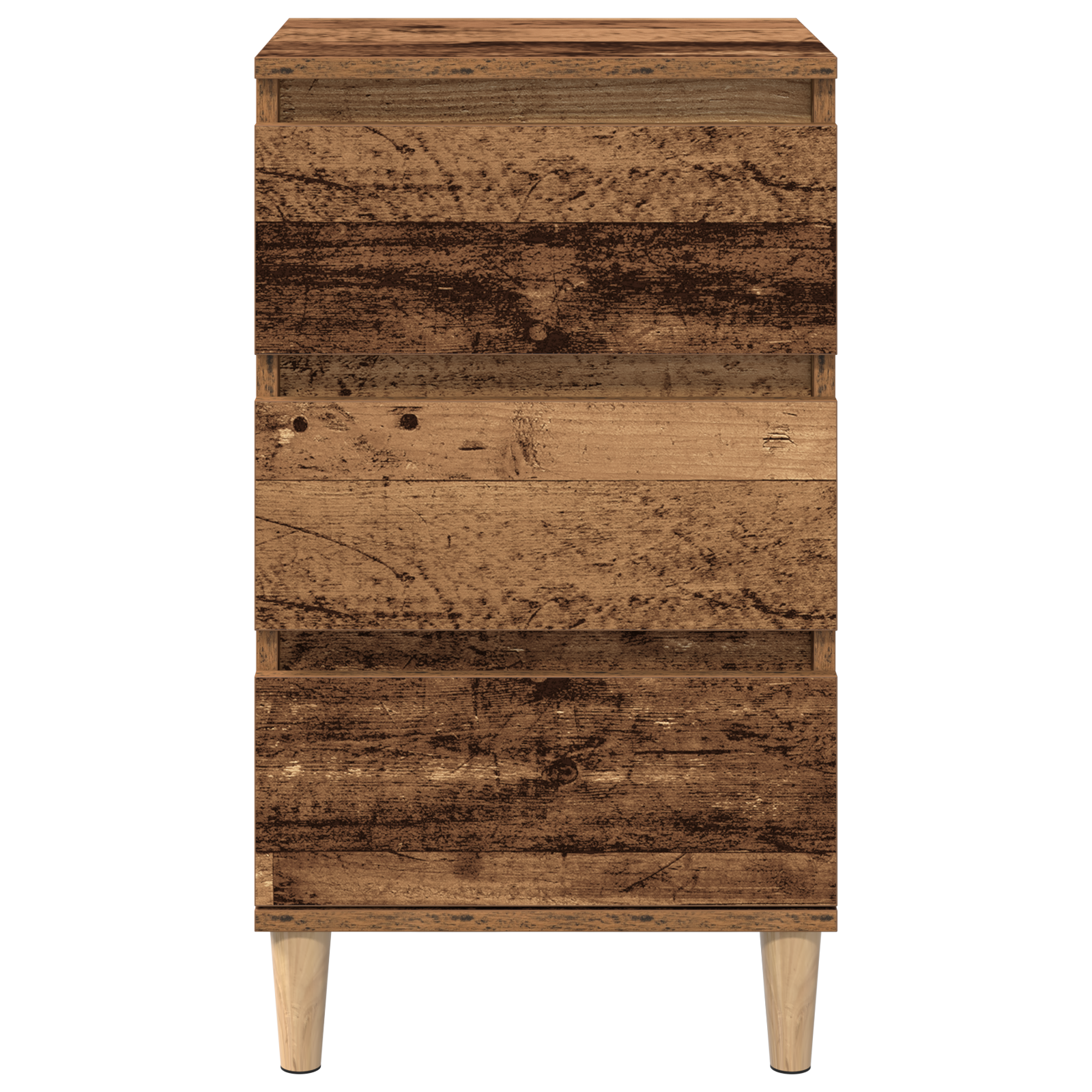 Bedside Cabinet Old Wood 40x35x70 cm Engineered Wood - Image 6